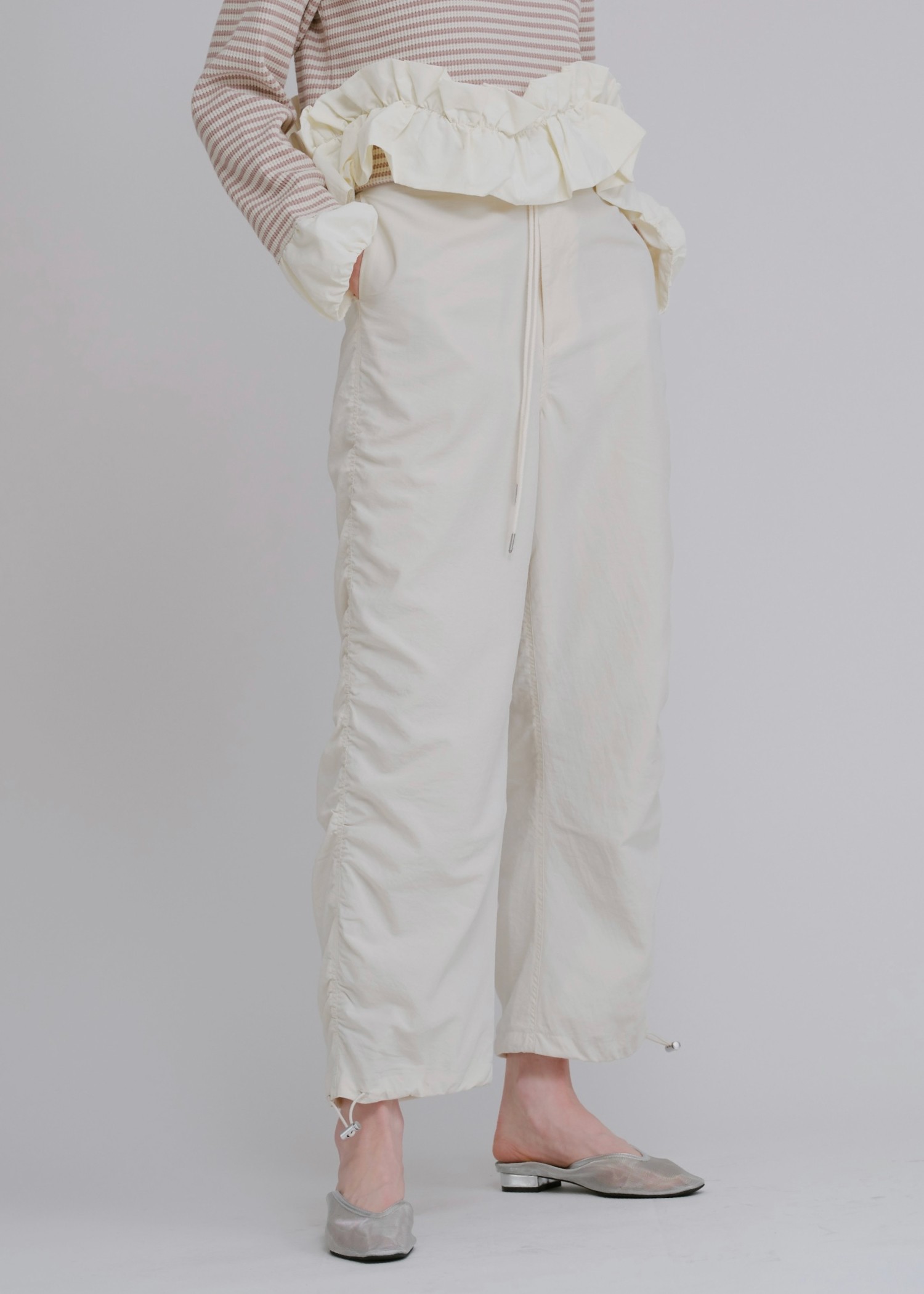 side gather drawstring PT