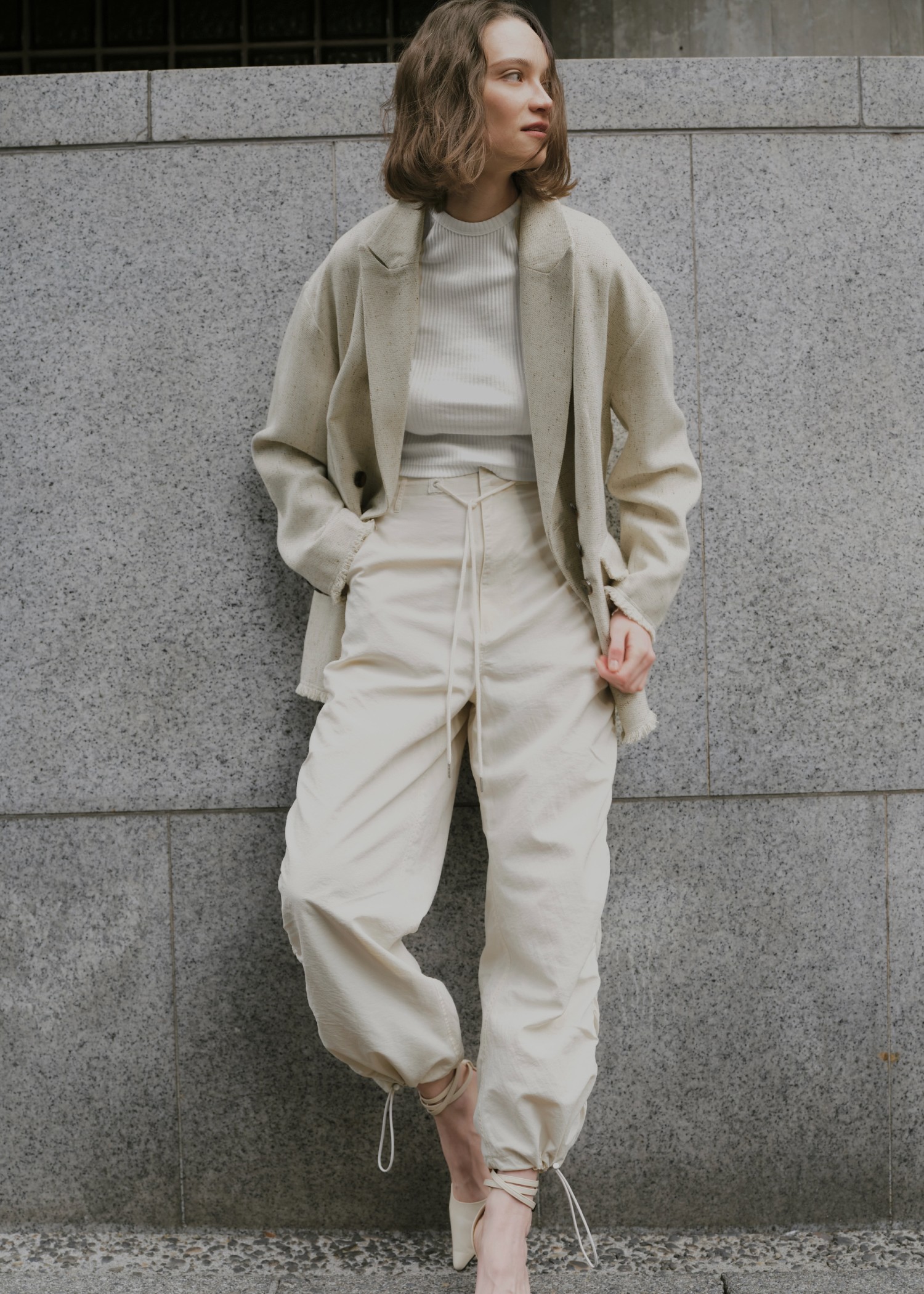 side gather drawstring PT