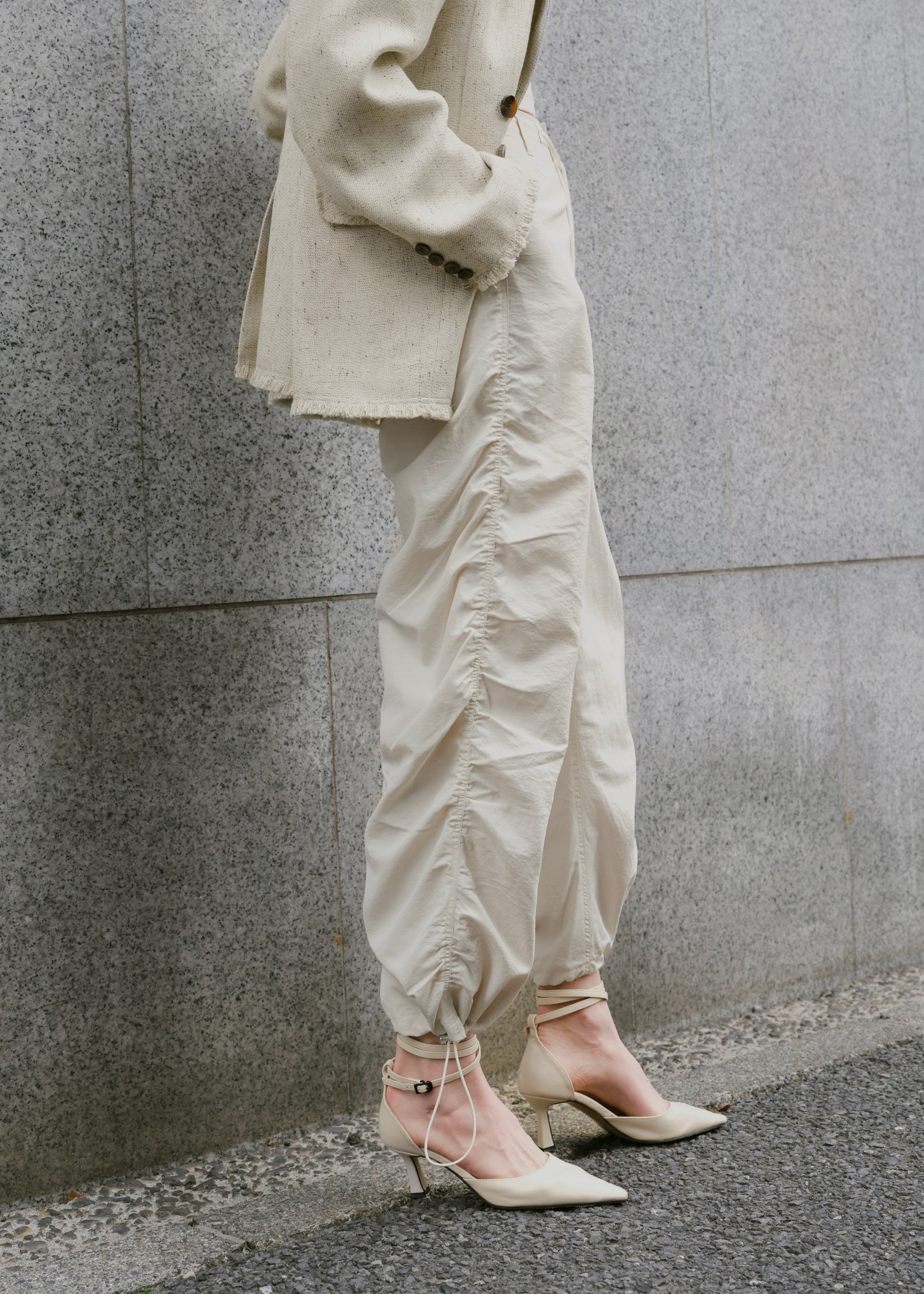 side gather drawstring PT