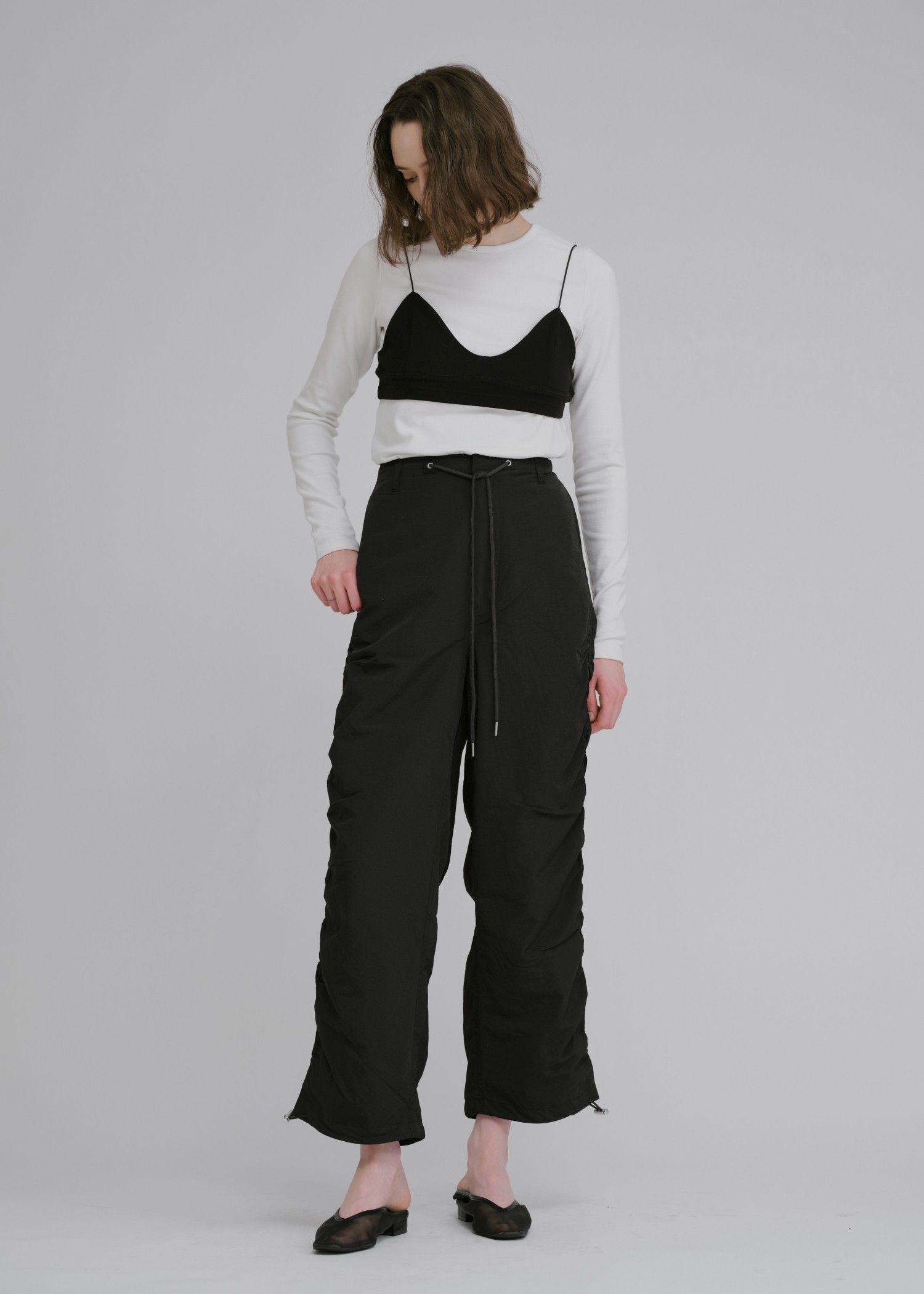 side gather drawstring PT