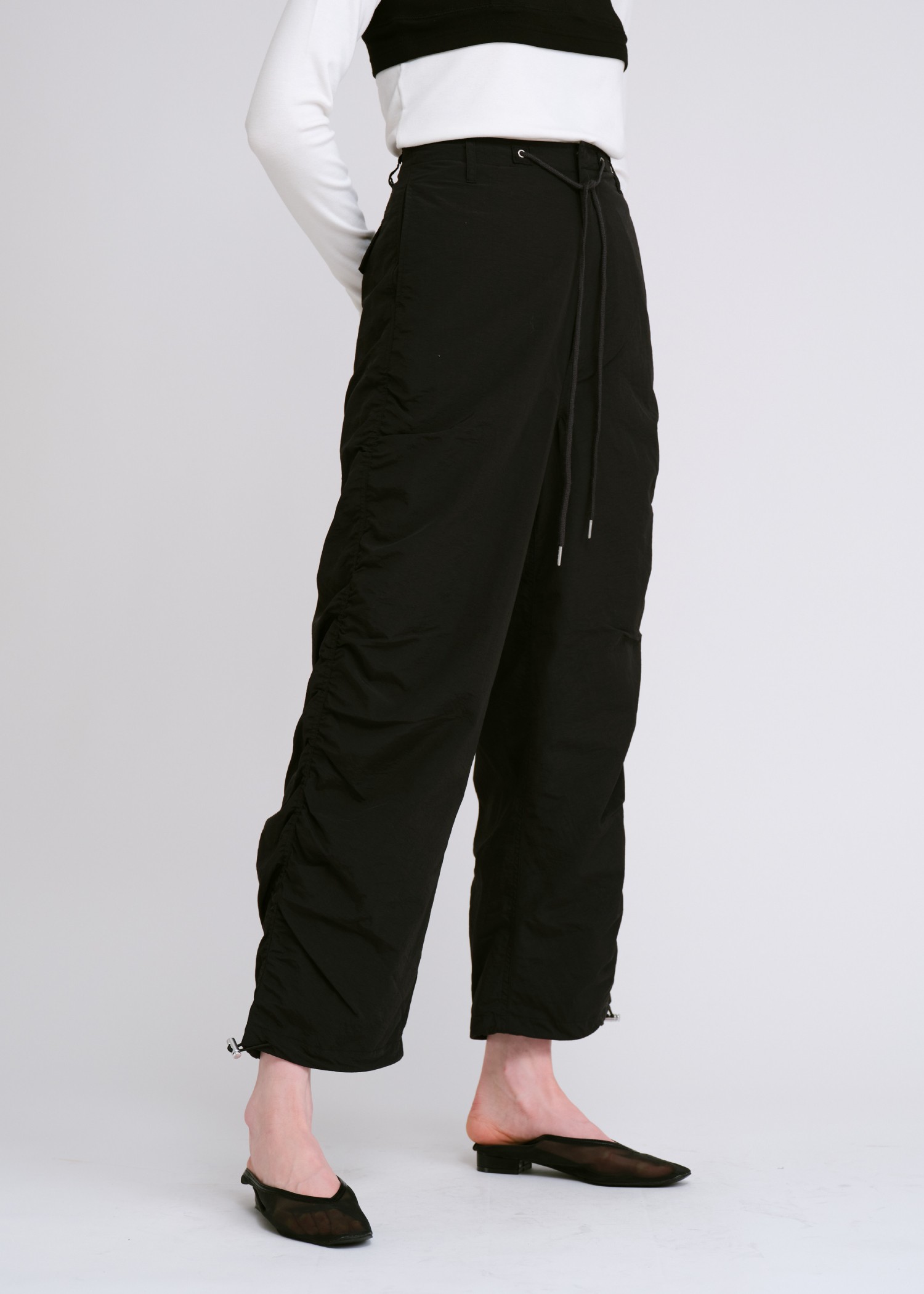 side gather drawstring PT