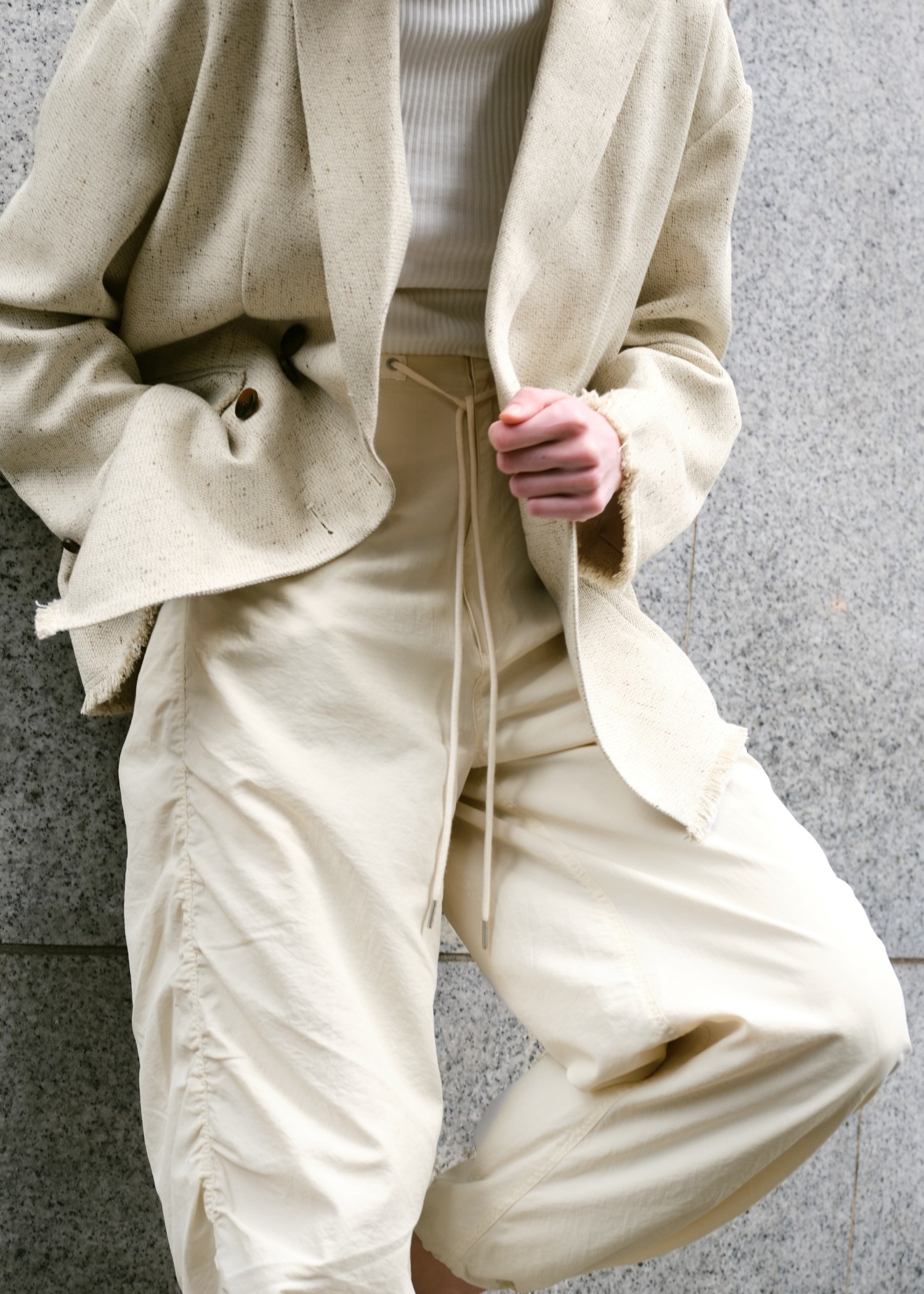 side gather drawstring PT