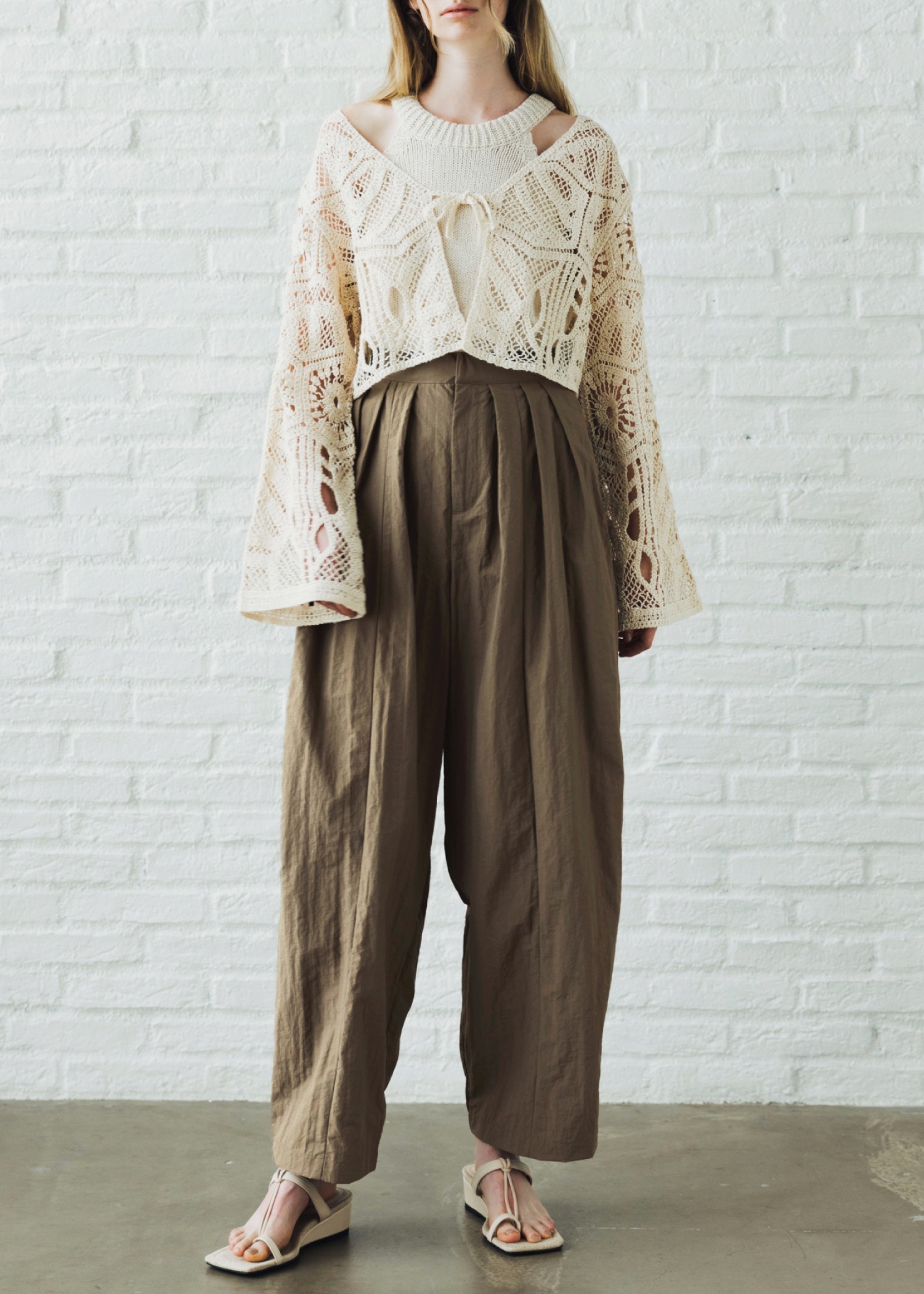 tuck wide panel nylon PT