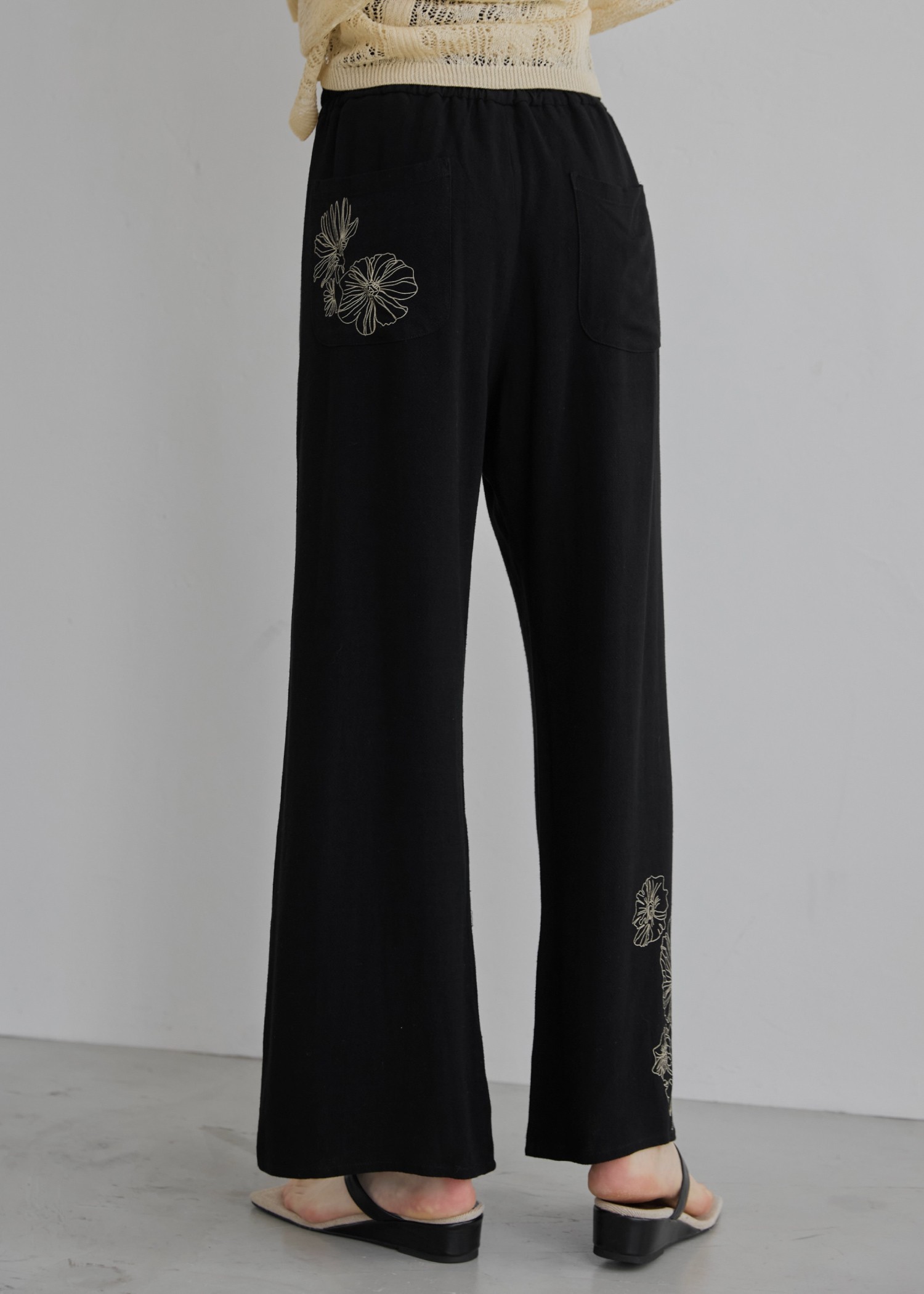 flower print undulate relax PT