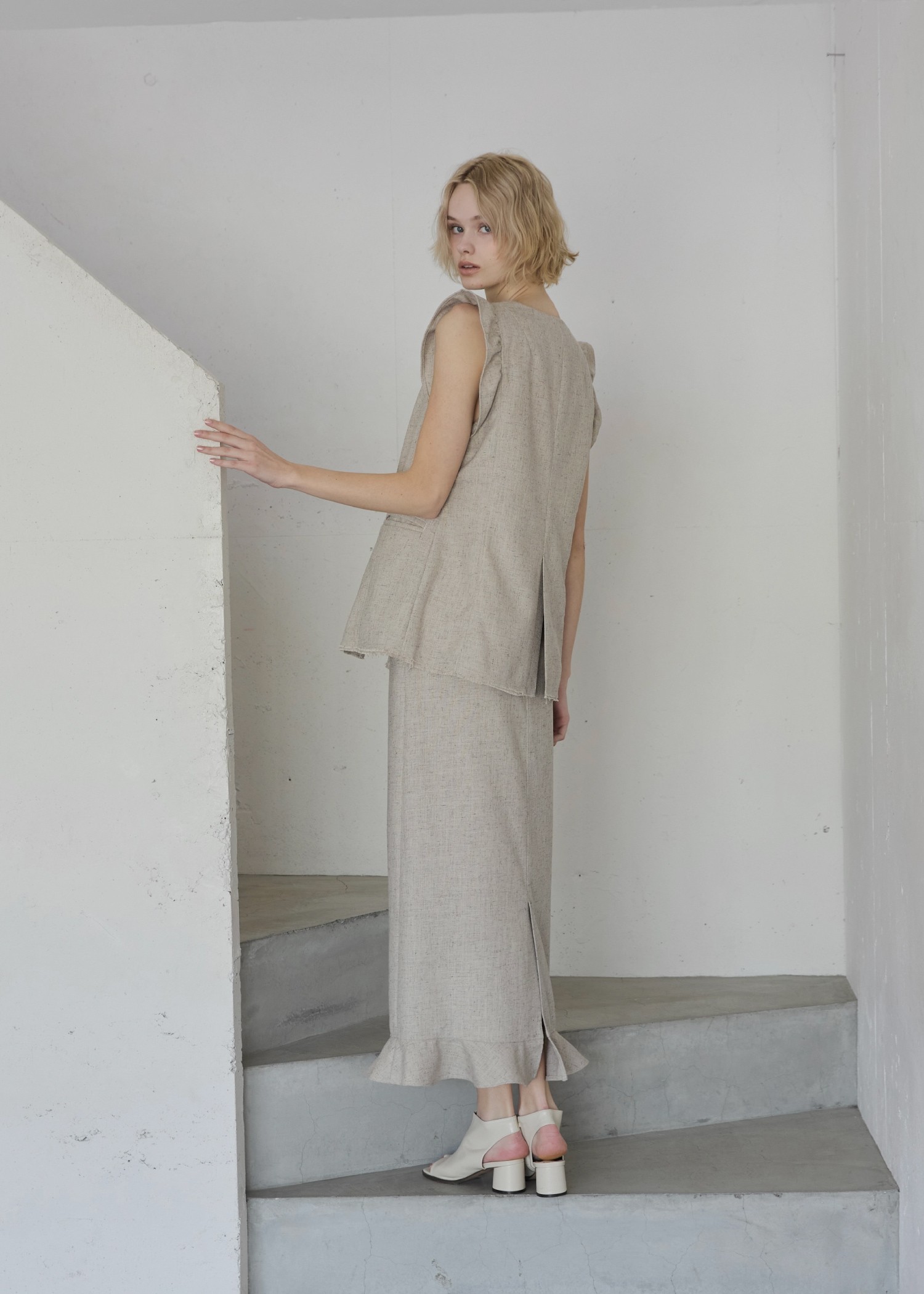 hem frill pencil nep SK