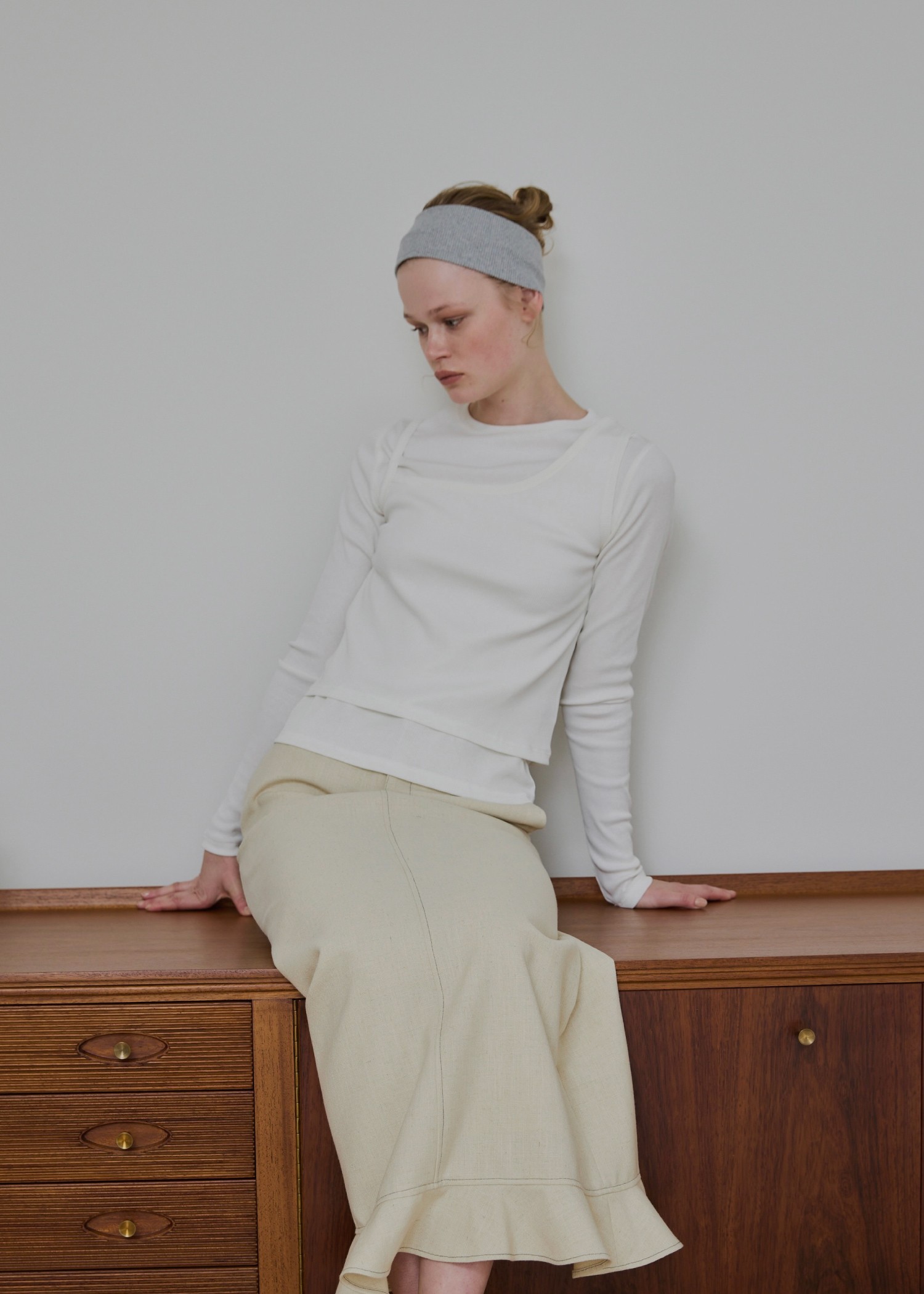 hem frill pencil nep SK