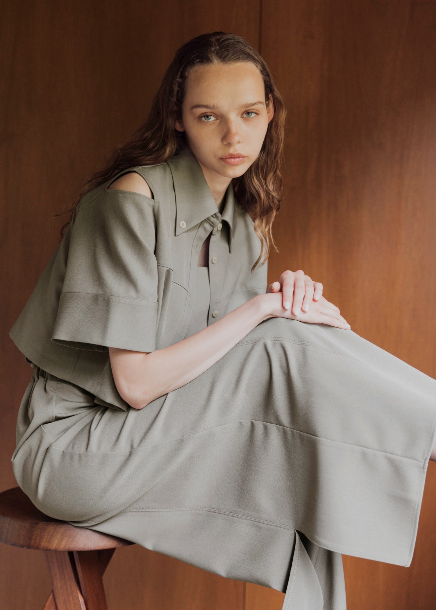 shoulder open short birdseye SH