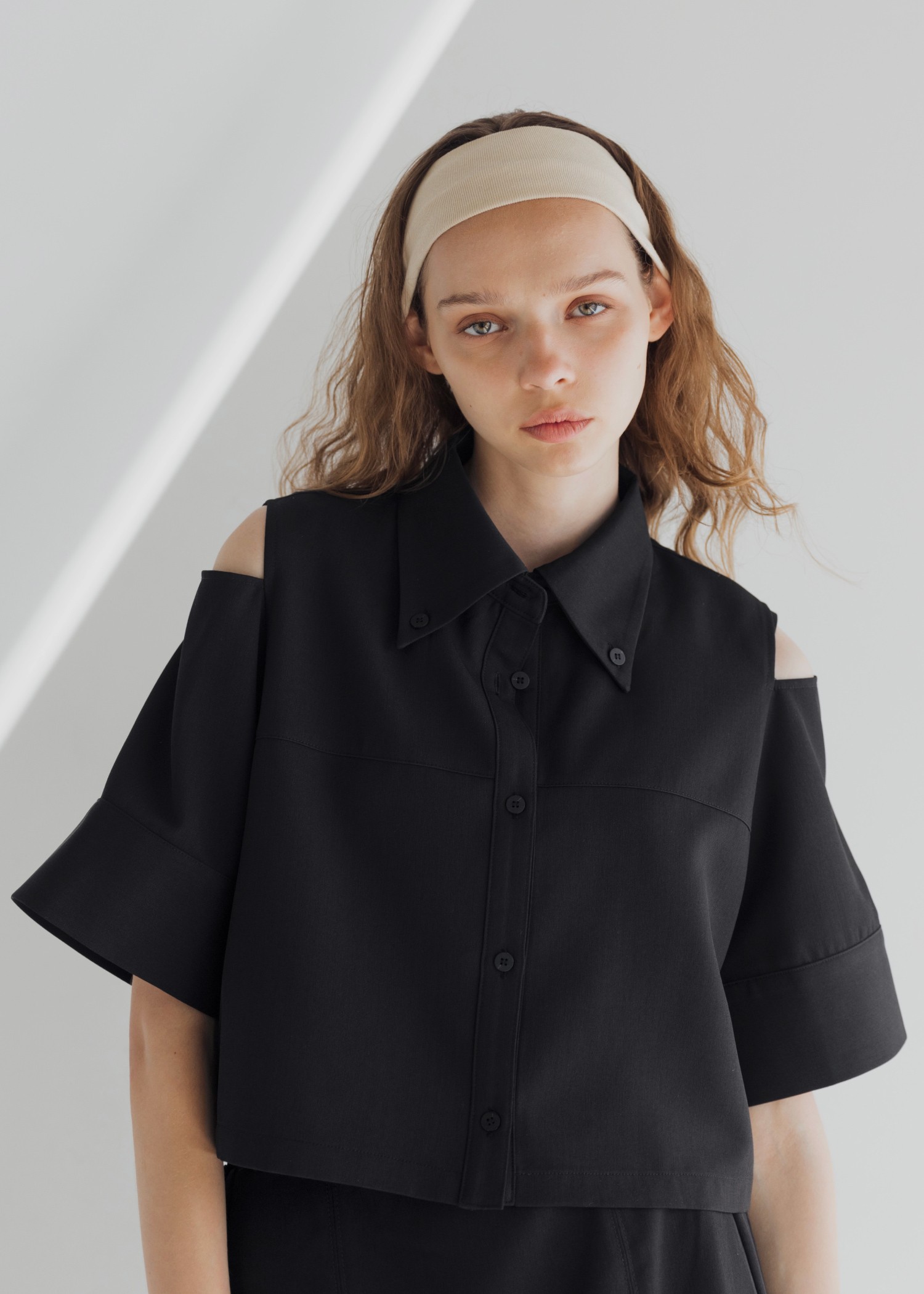 shoulder open short birdseye SH