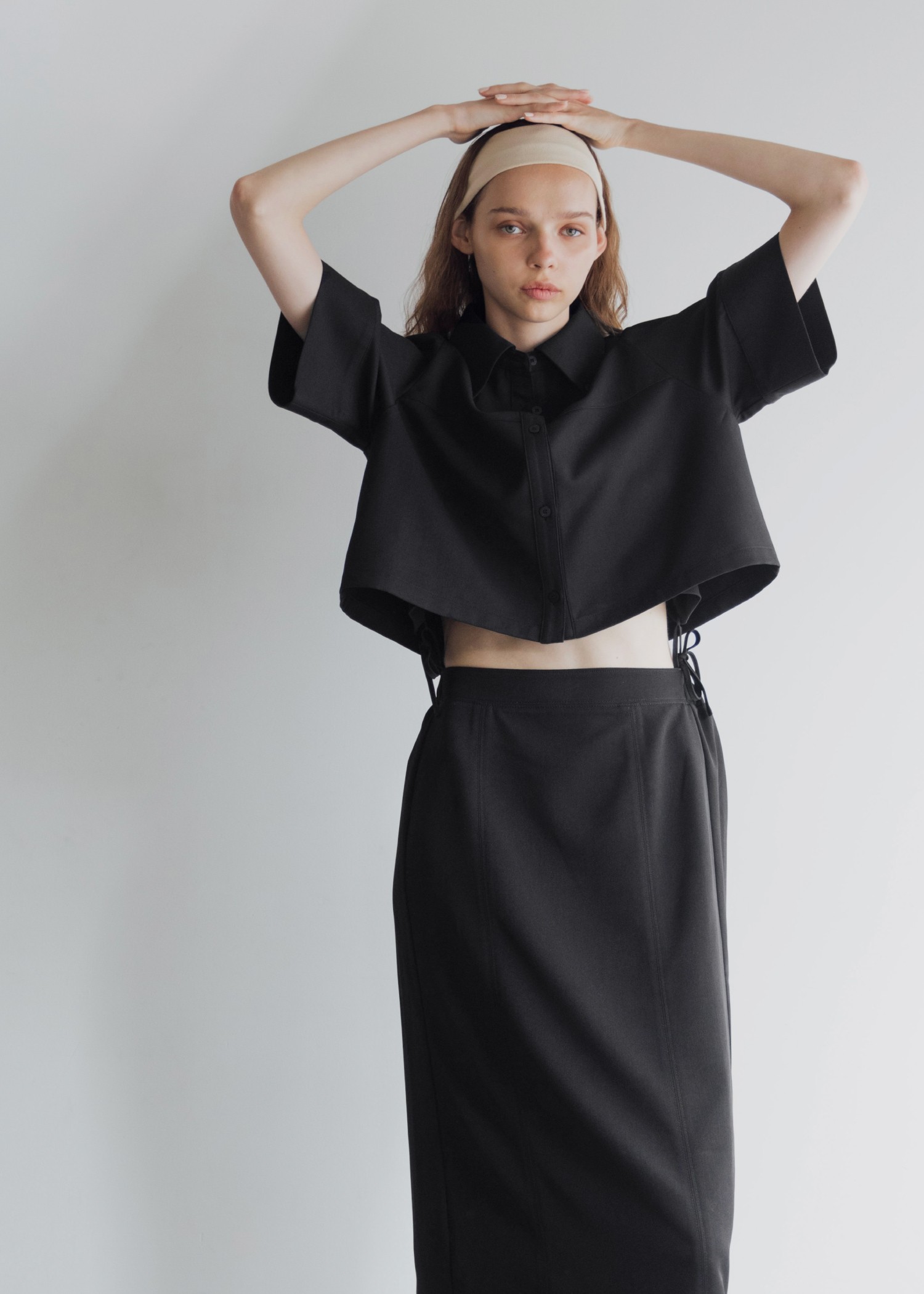 shoulder open short birdseye SH