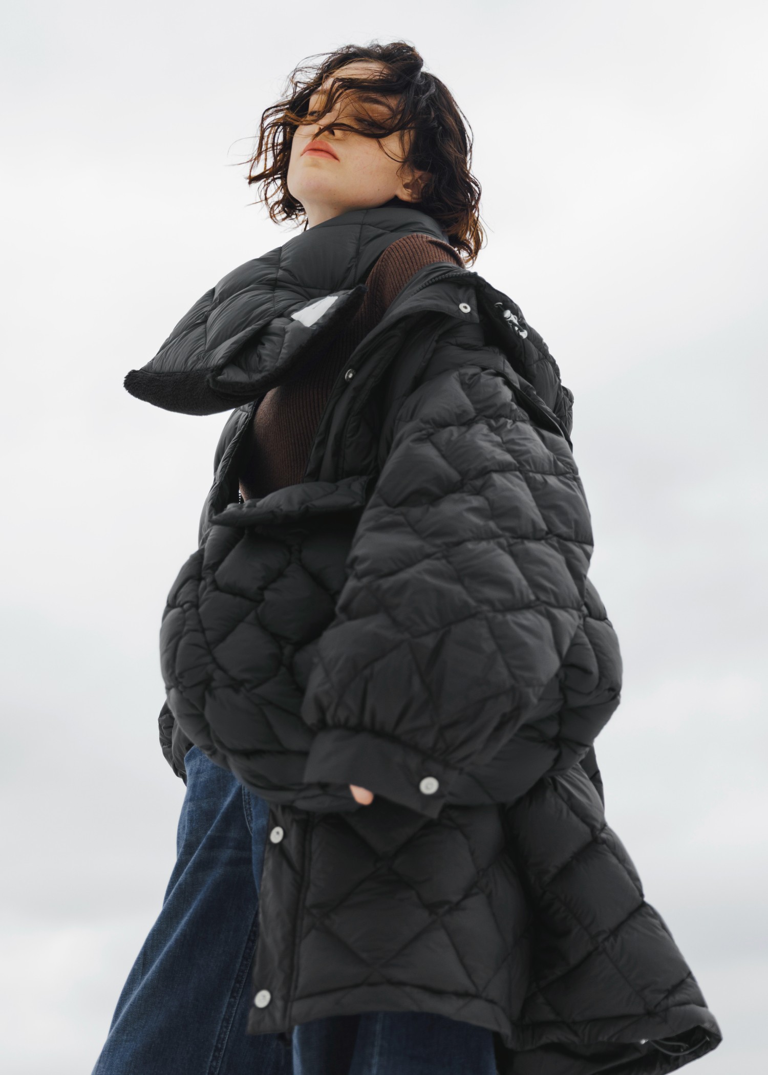【TAION × WILLFULLY】quilting shoulder down bag