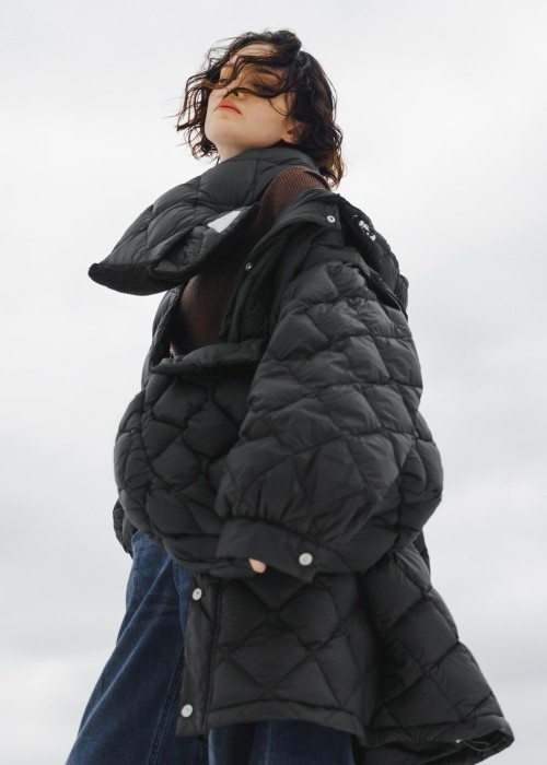 【TAION × WILLFULLY】quilting shoulder down bag