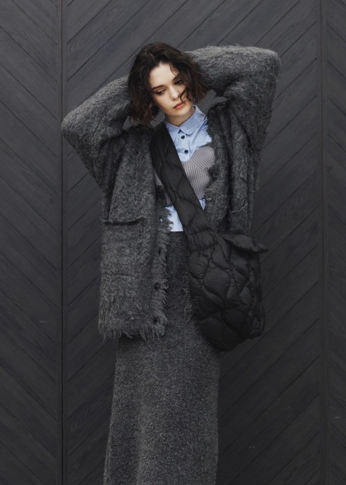 【TAION × WILLFULLY】quilting shoulder down bag