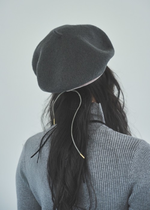 【MAISON Birth × WILLFULLY】VELWOOL LIGHT BERET