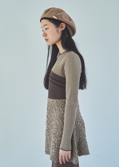 【MAISON Birth × WILLFULLY】VELWOOL LIGHT BERET