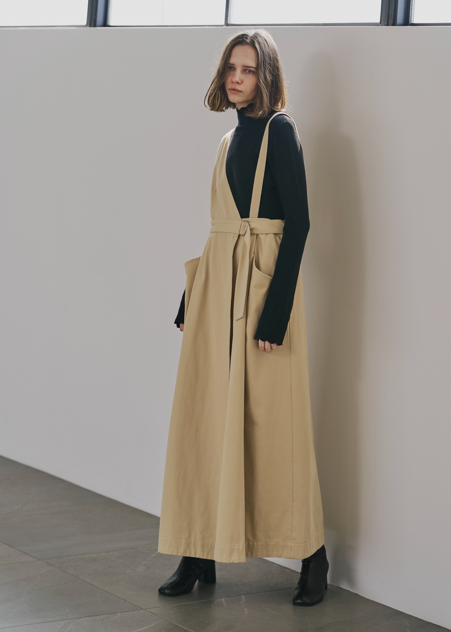 one shoulder twill OP