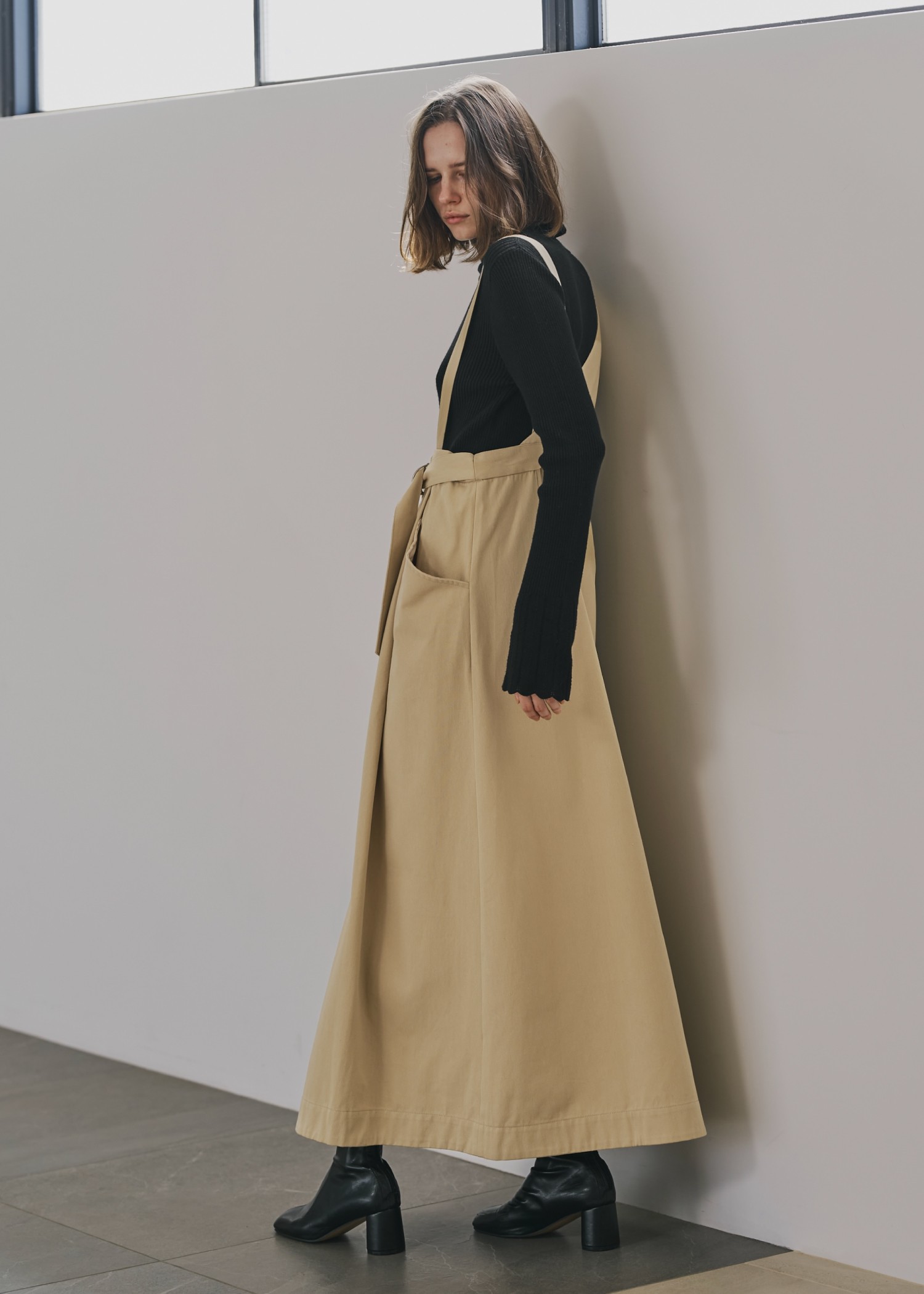 one shoulder twill OP