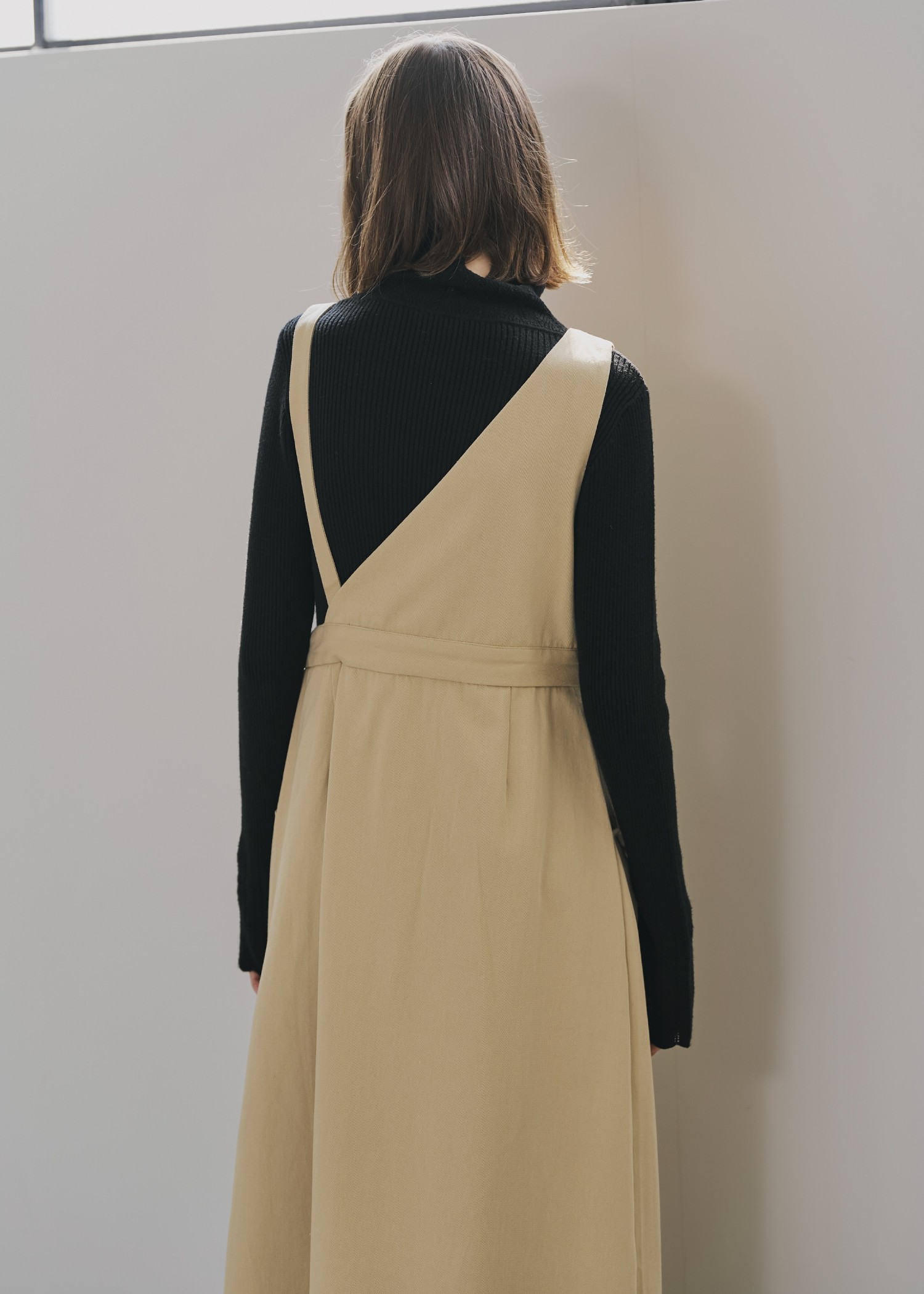 one shoulder twill OP