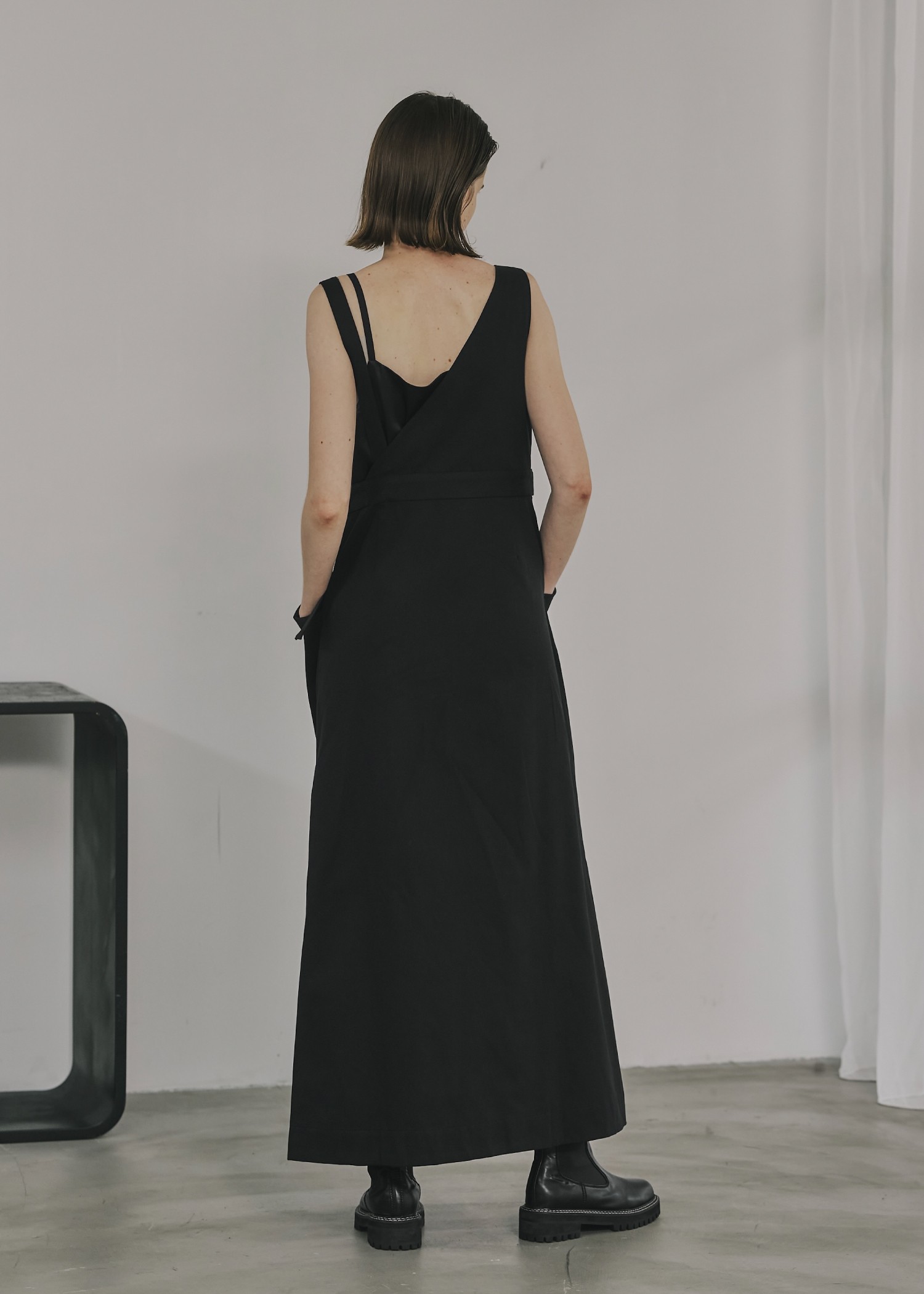 one shoulder twill OP