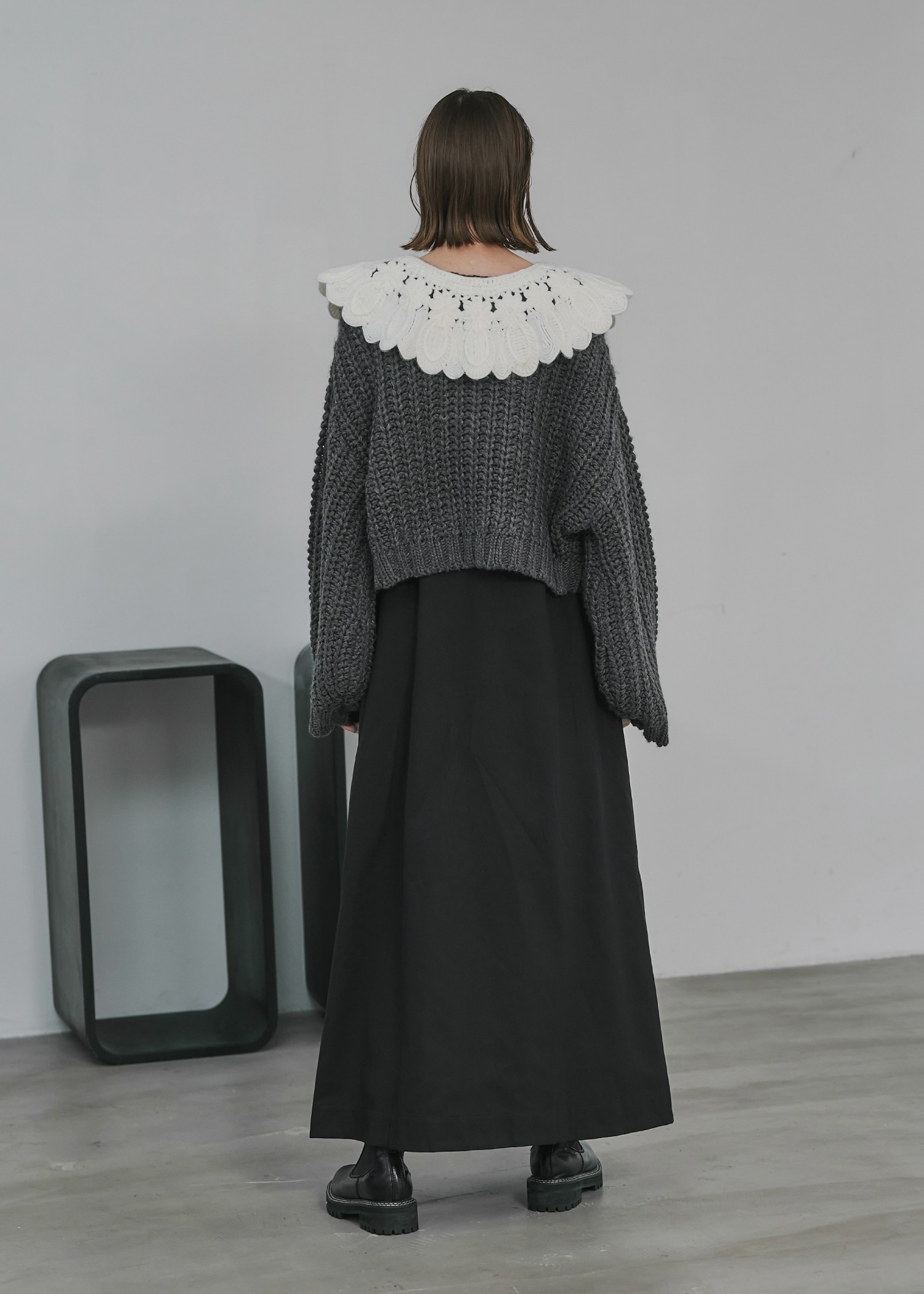 one shoulder twill OP