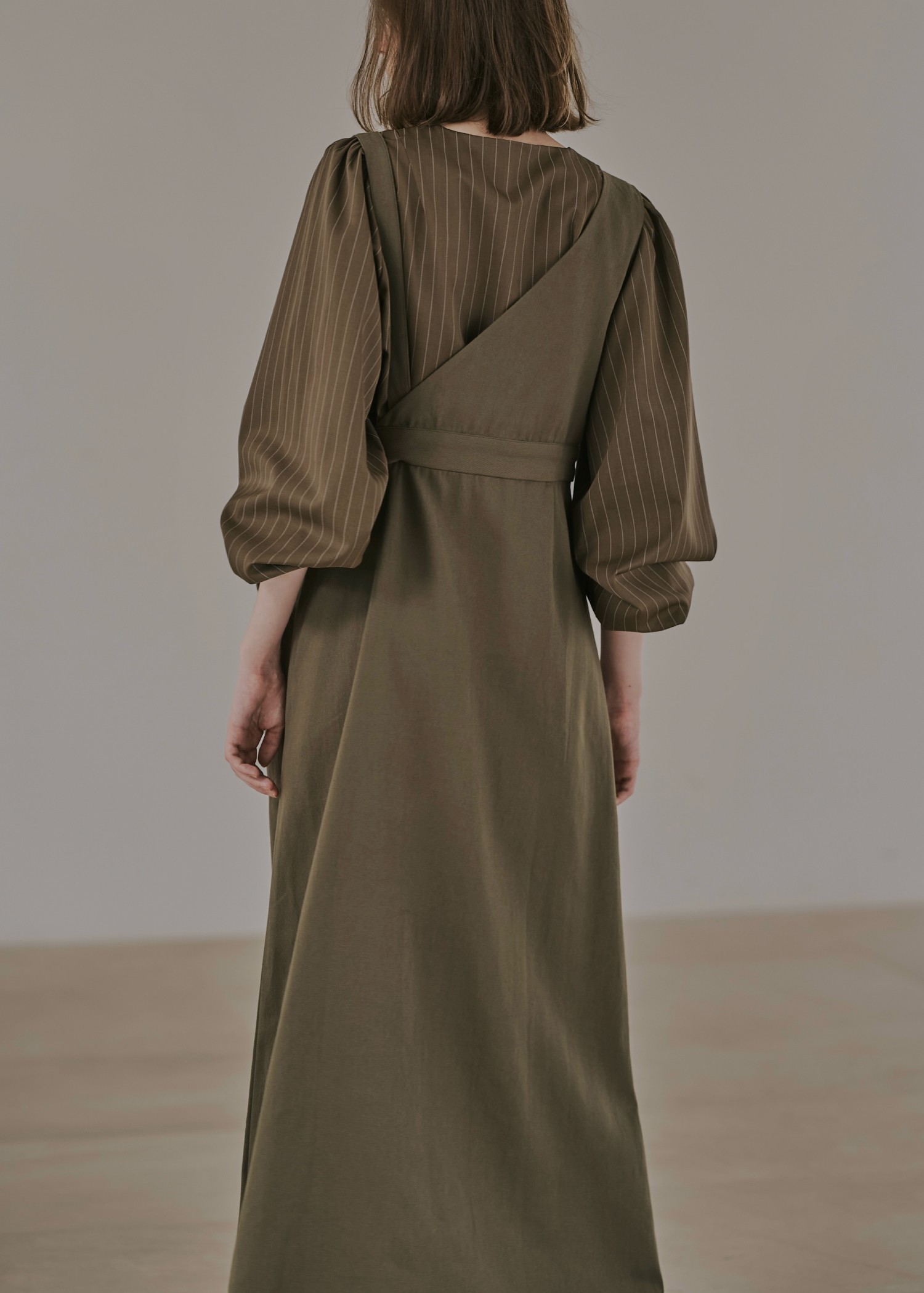 one shoulder twill OP