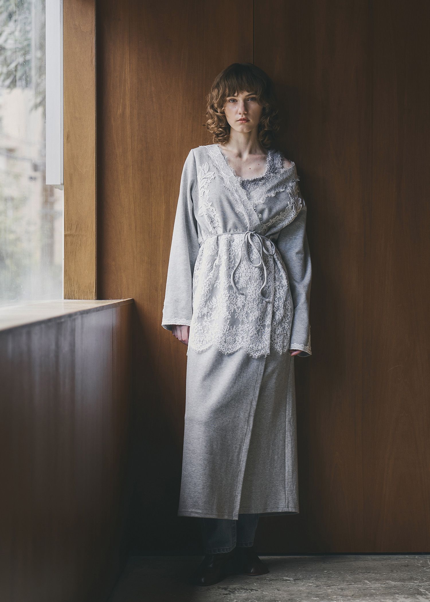 cachecoeur multi lace sweat OP