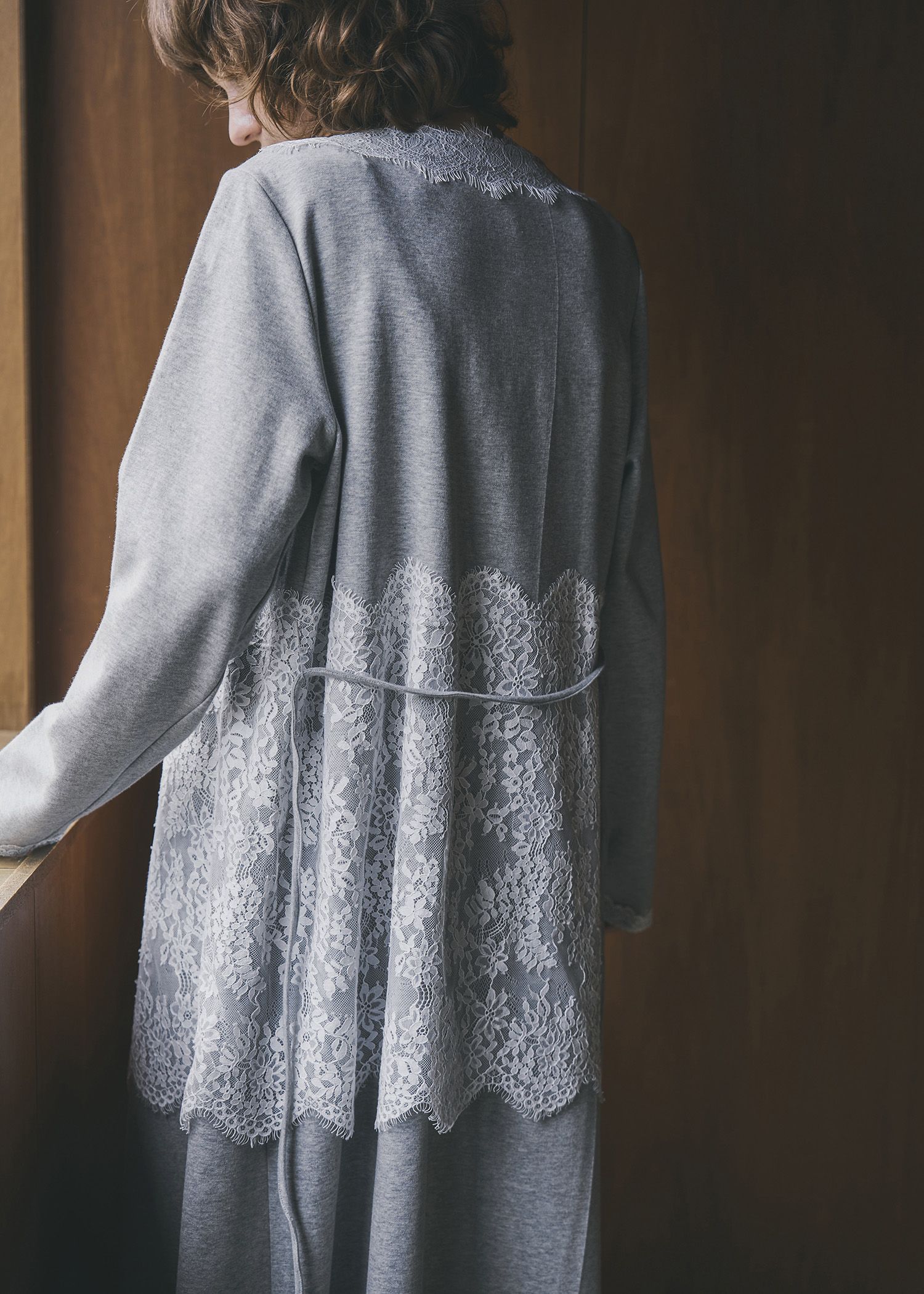 cachecoeur multi lace sweat OP