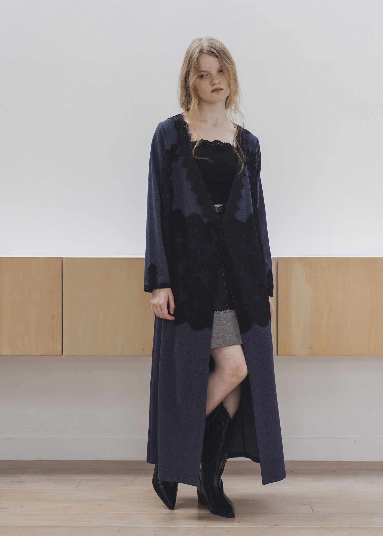 cachecoeur multi lace sweat OP