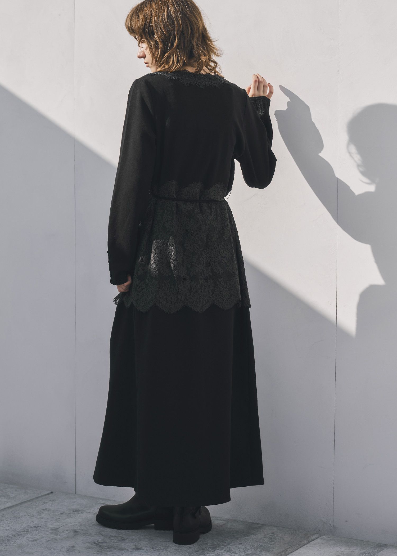 cachecoeur multi lace sweat OP