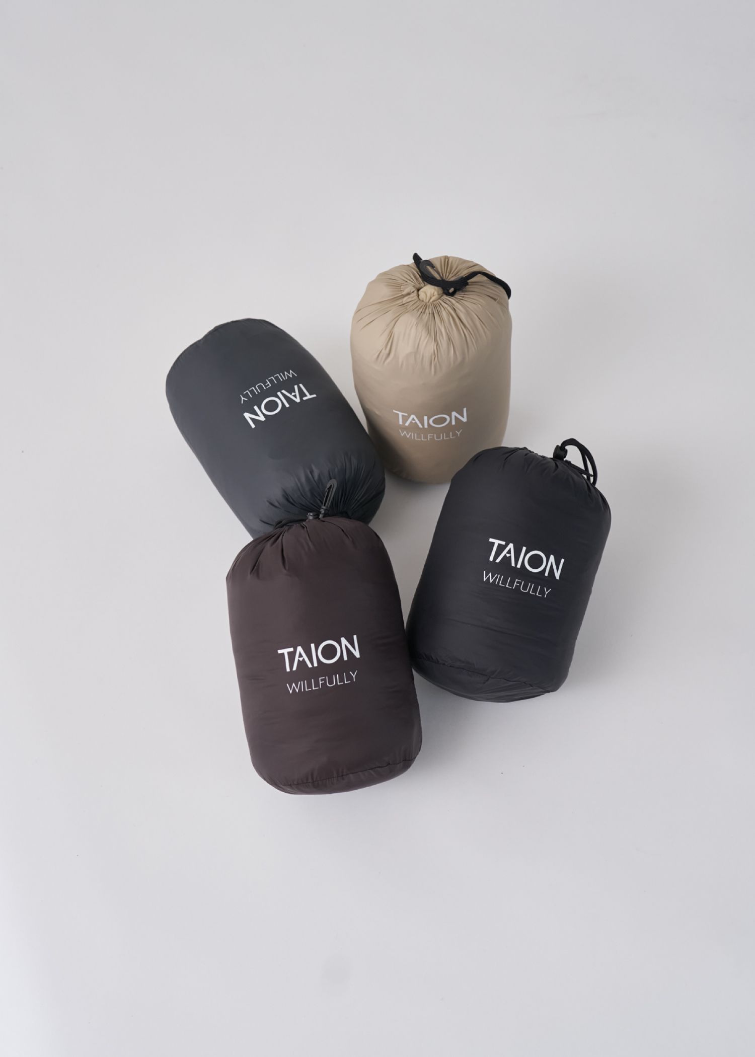 【TAION × WILLFULLY】removable sleeve quilting down coat