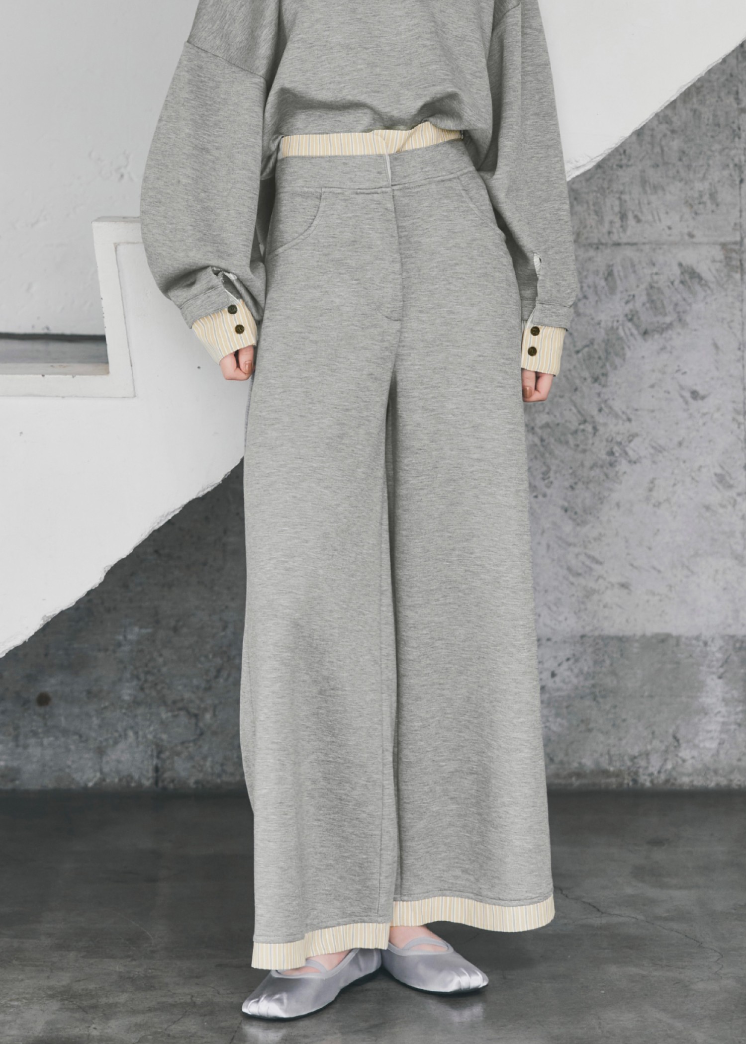 layered woven ponte PT