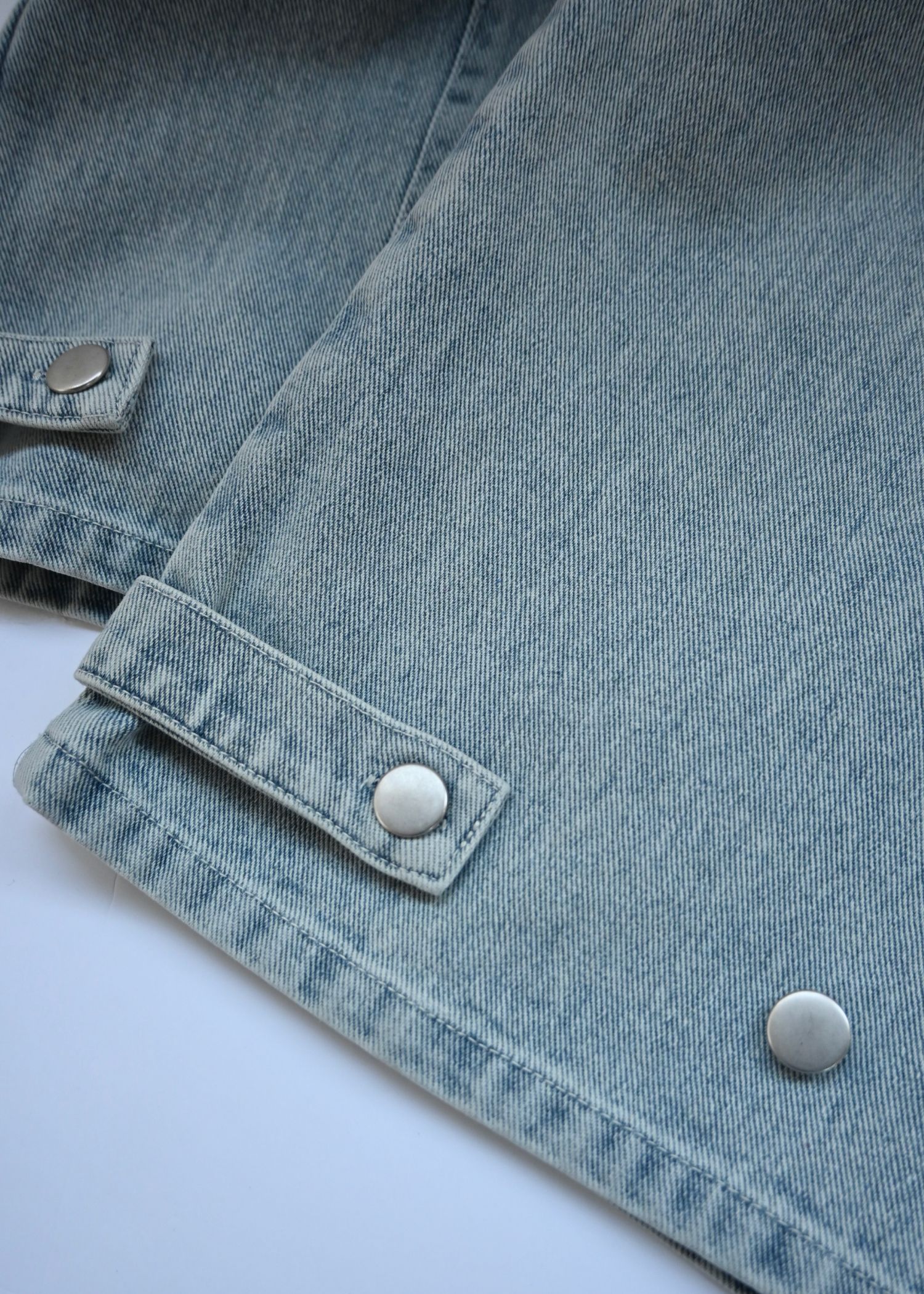 hem adjust center seam broach denim PT