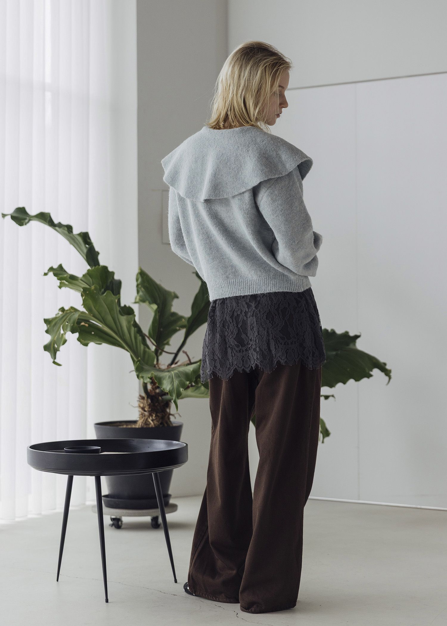 loose tuck color twill PT