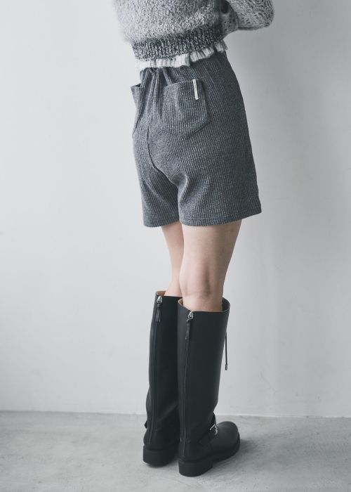 lace up belt design long boots