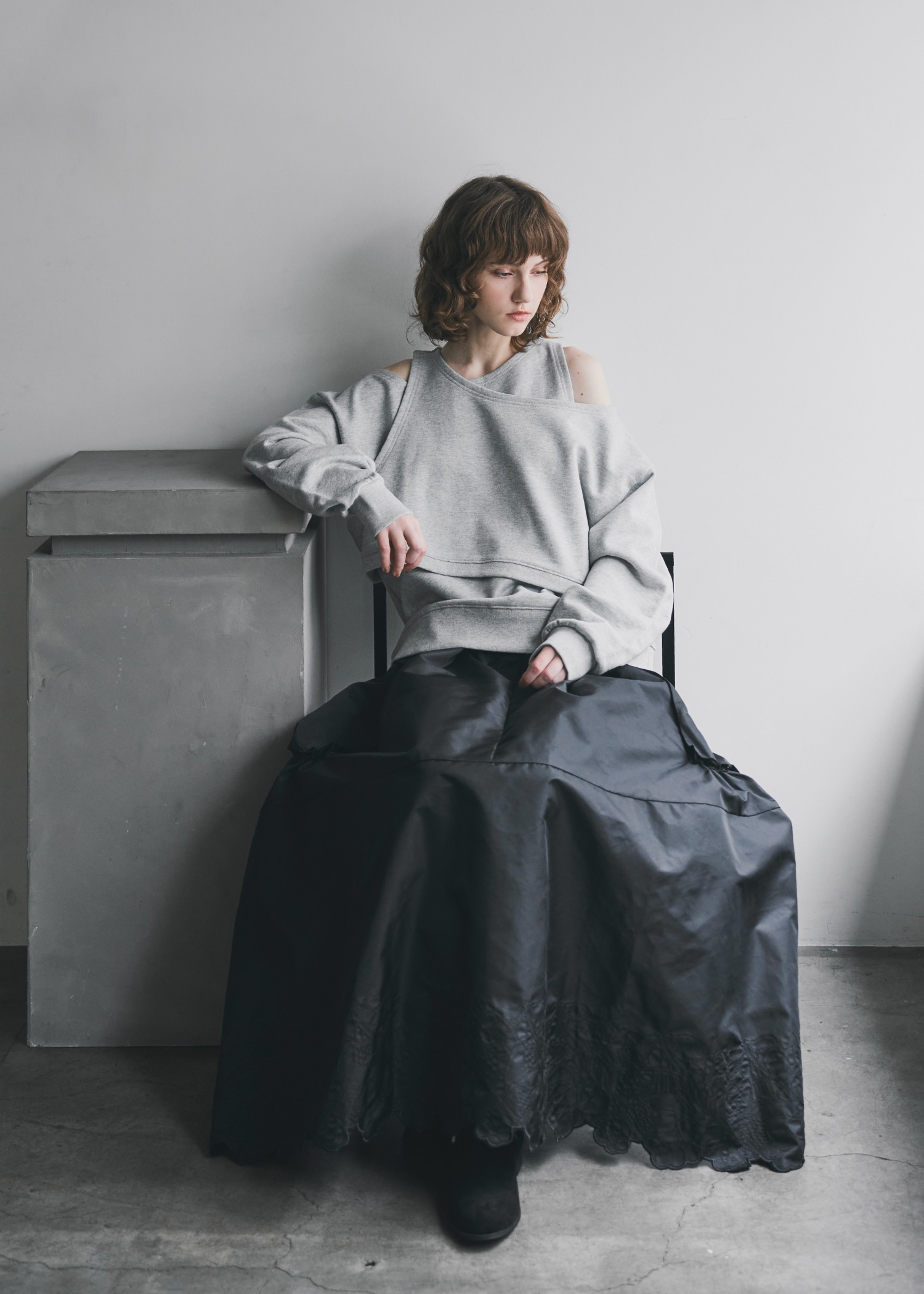 hem embroidery work pocket nylon SK