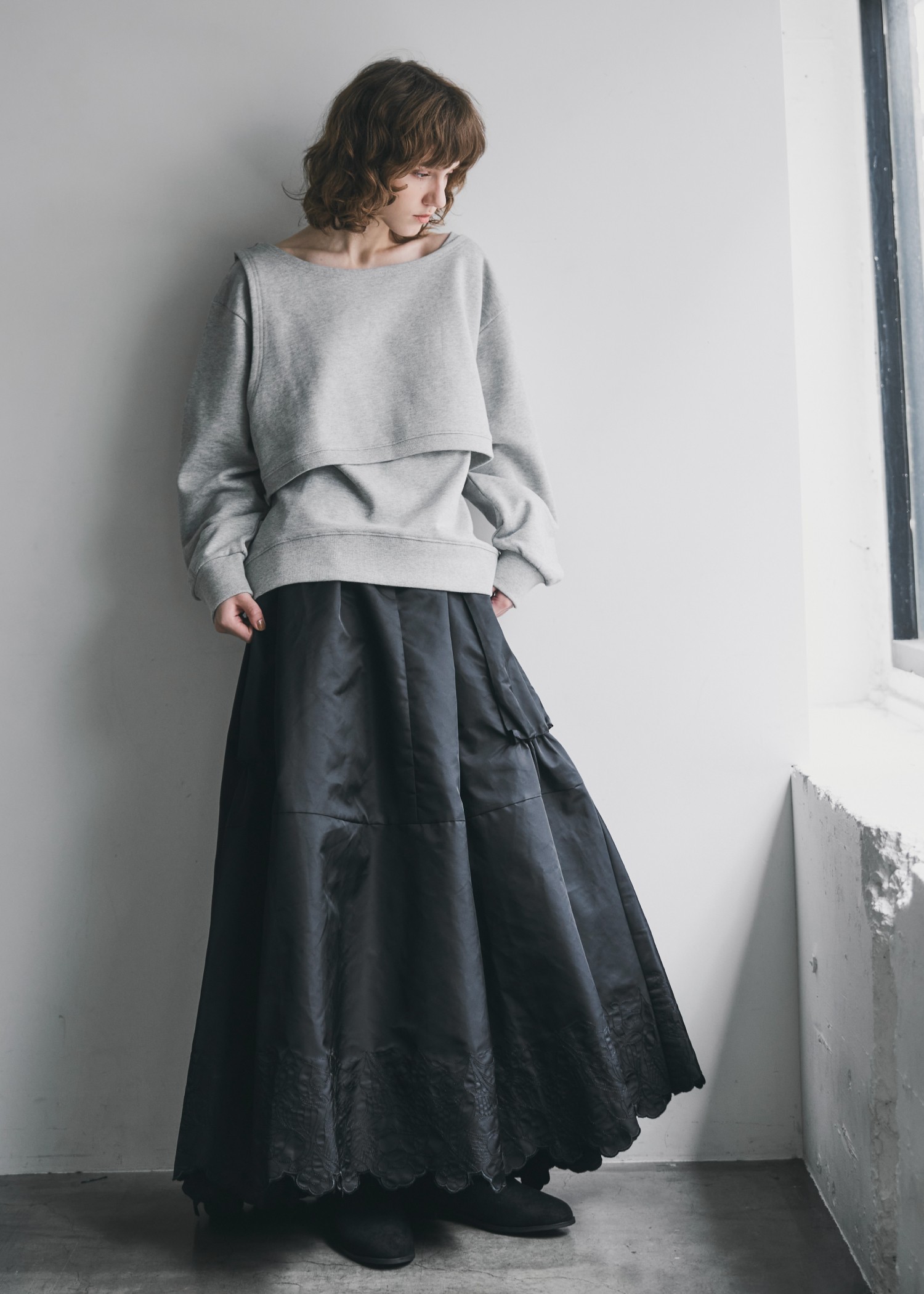 hem embroidery work pocket nylon SK