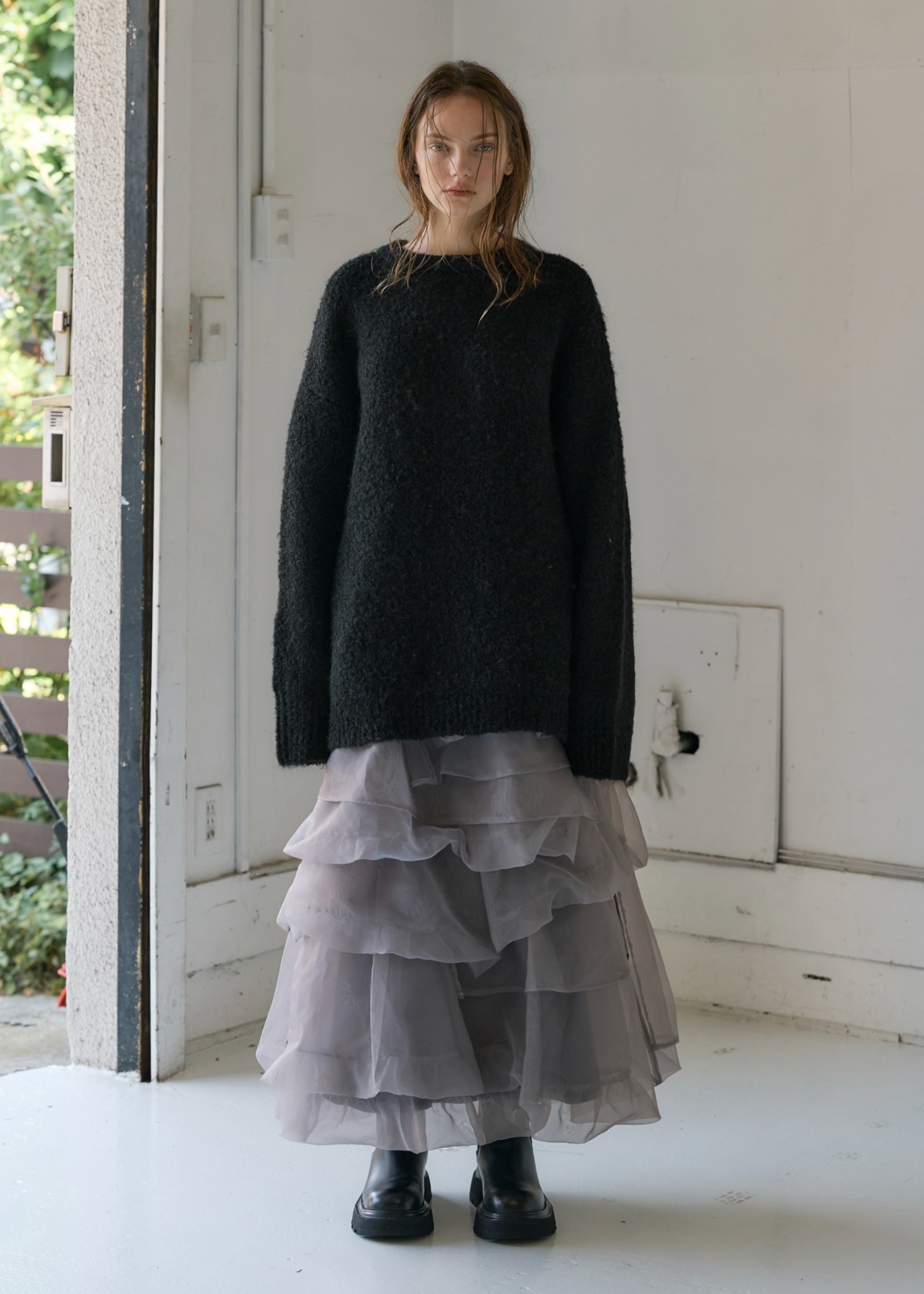 organdy random tiered pattern SK