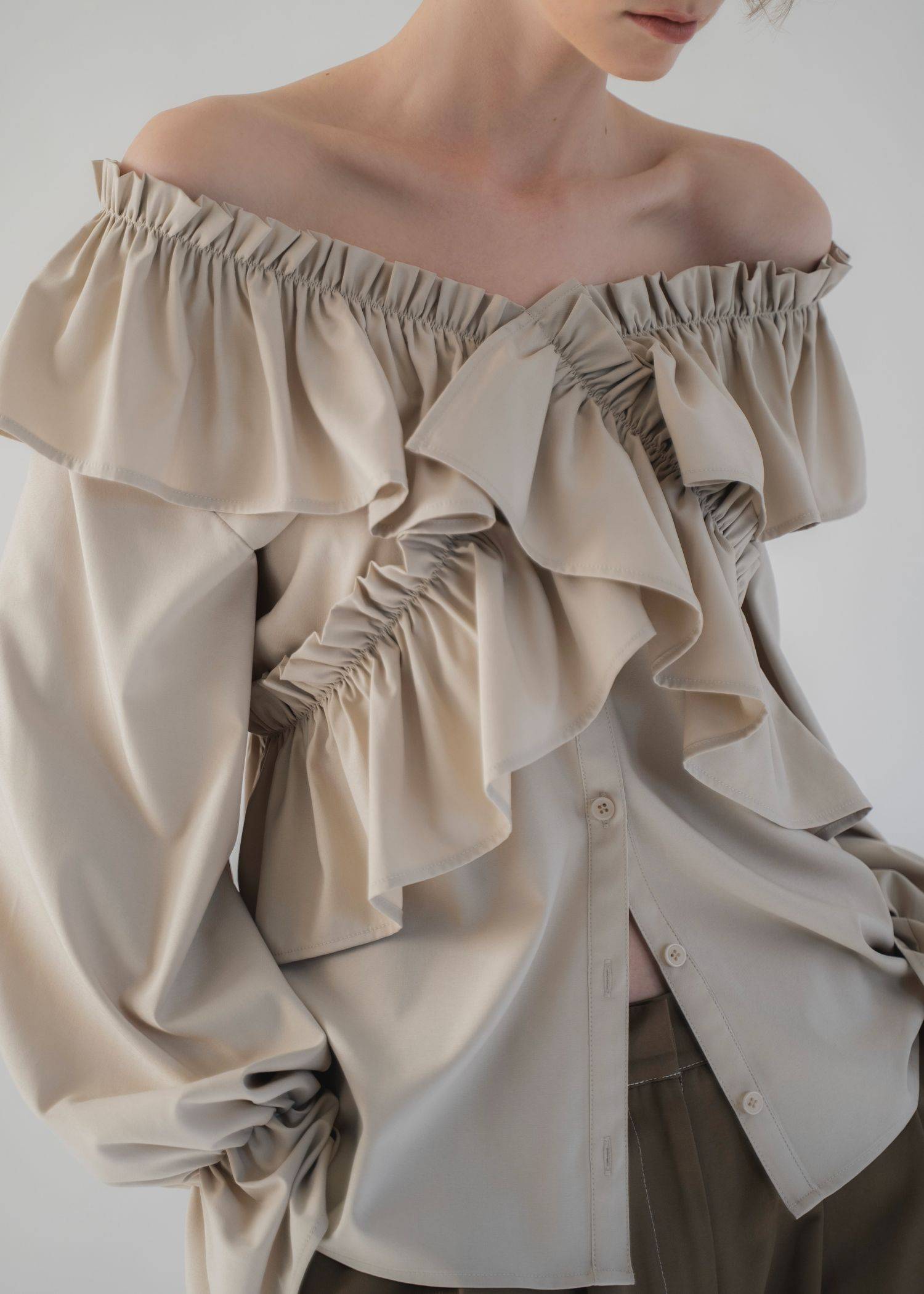 frill cross asymmetry BL