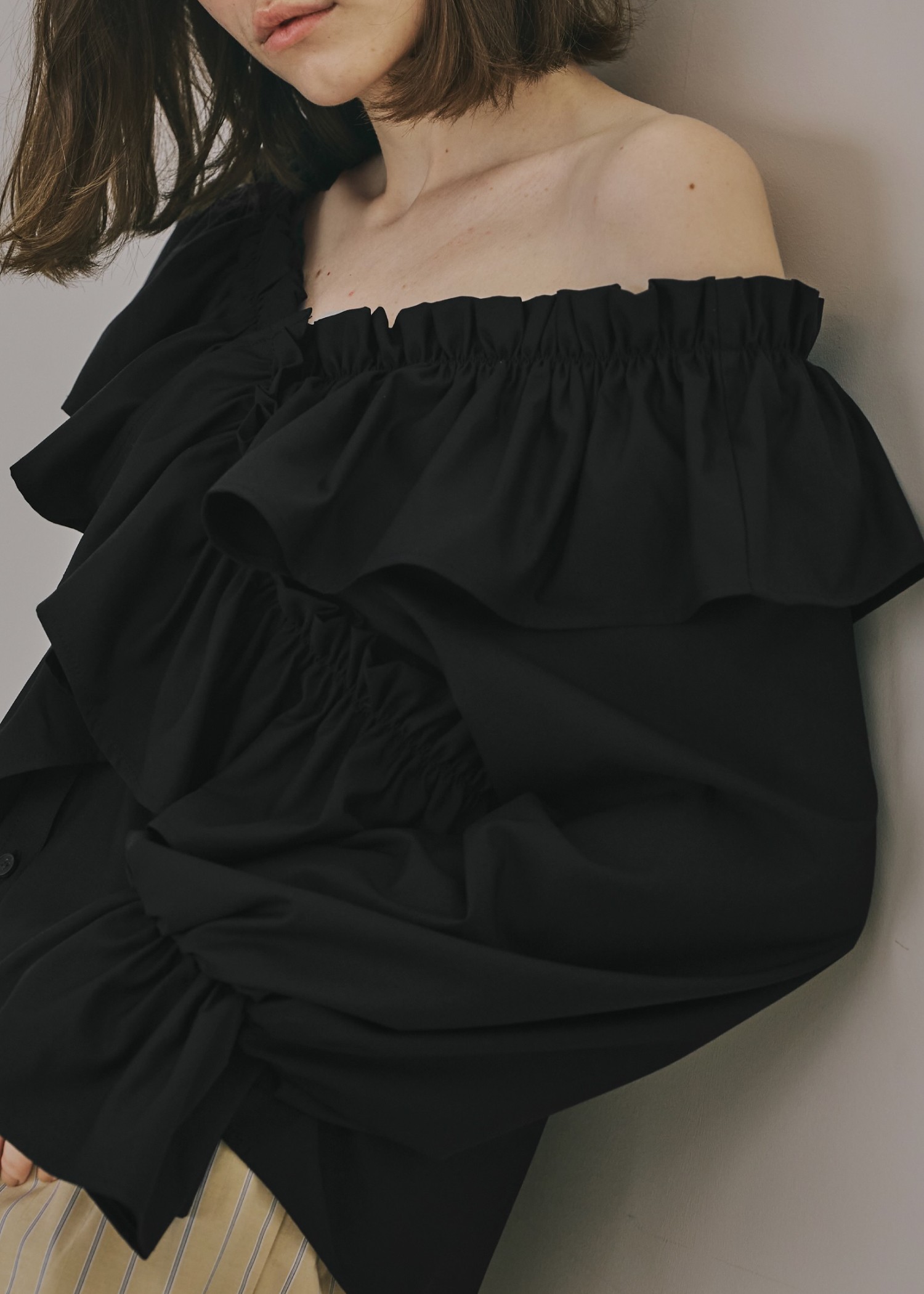 frill cross asymmetry BL