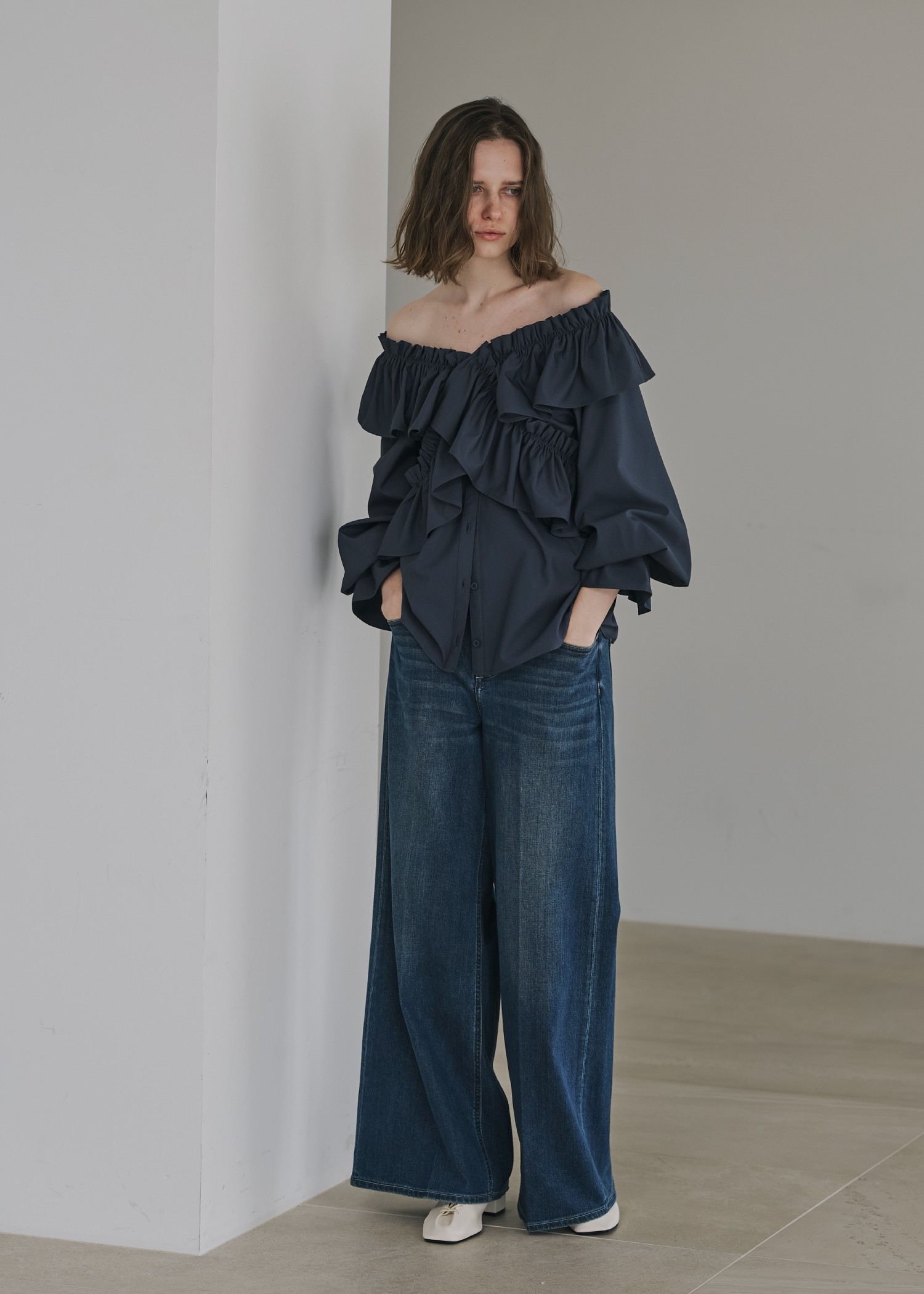 frill cross asymmetry BL