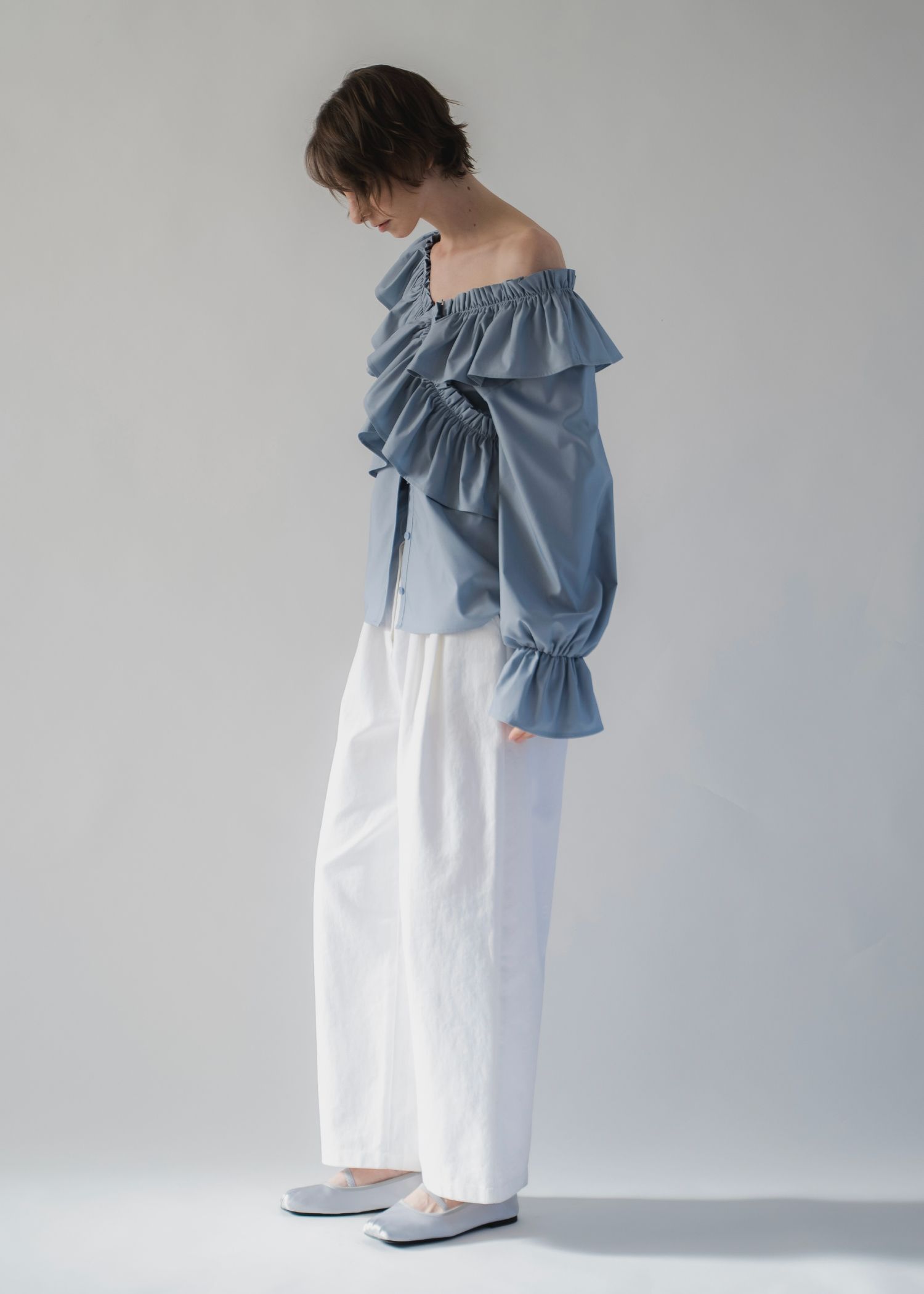 frill cross asymmetry BL