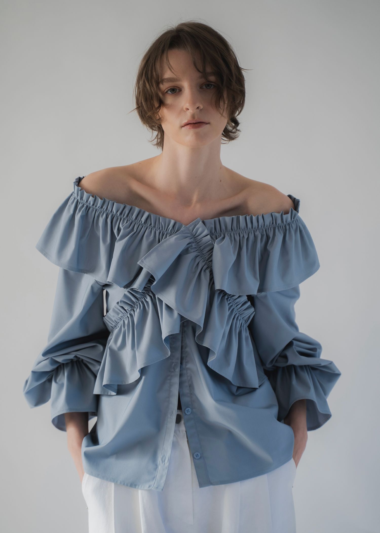 frill cross asymmetry BL