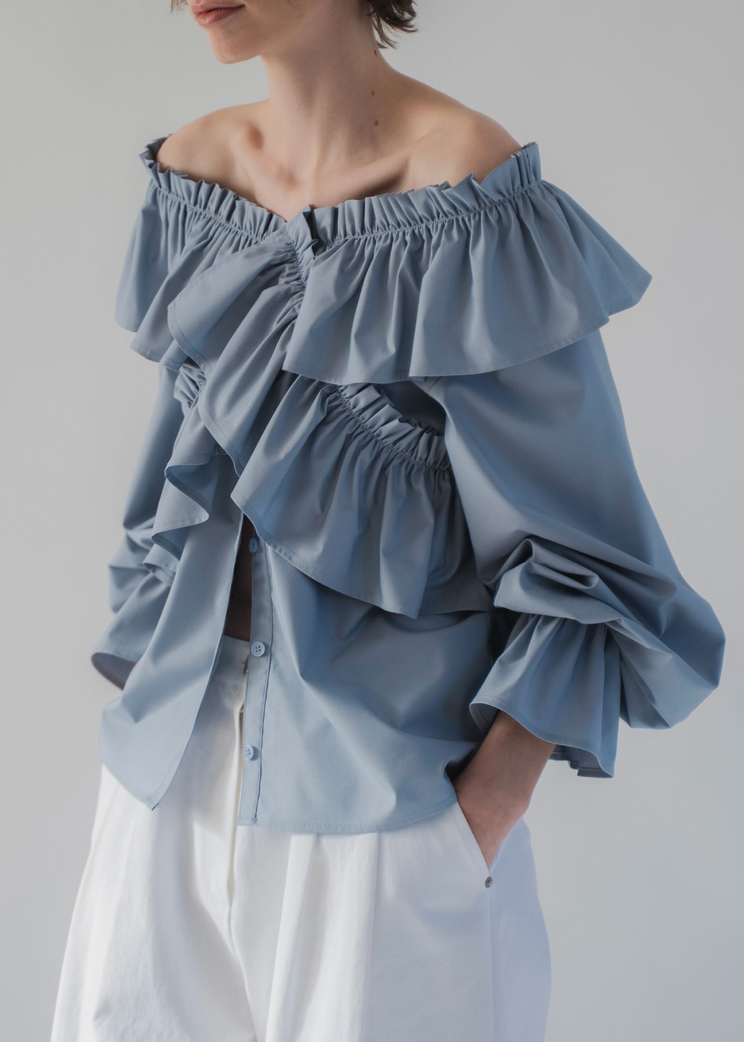 frill cross asymmetry BL