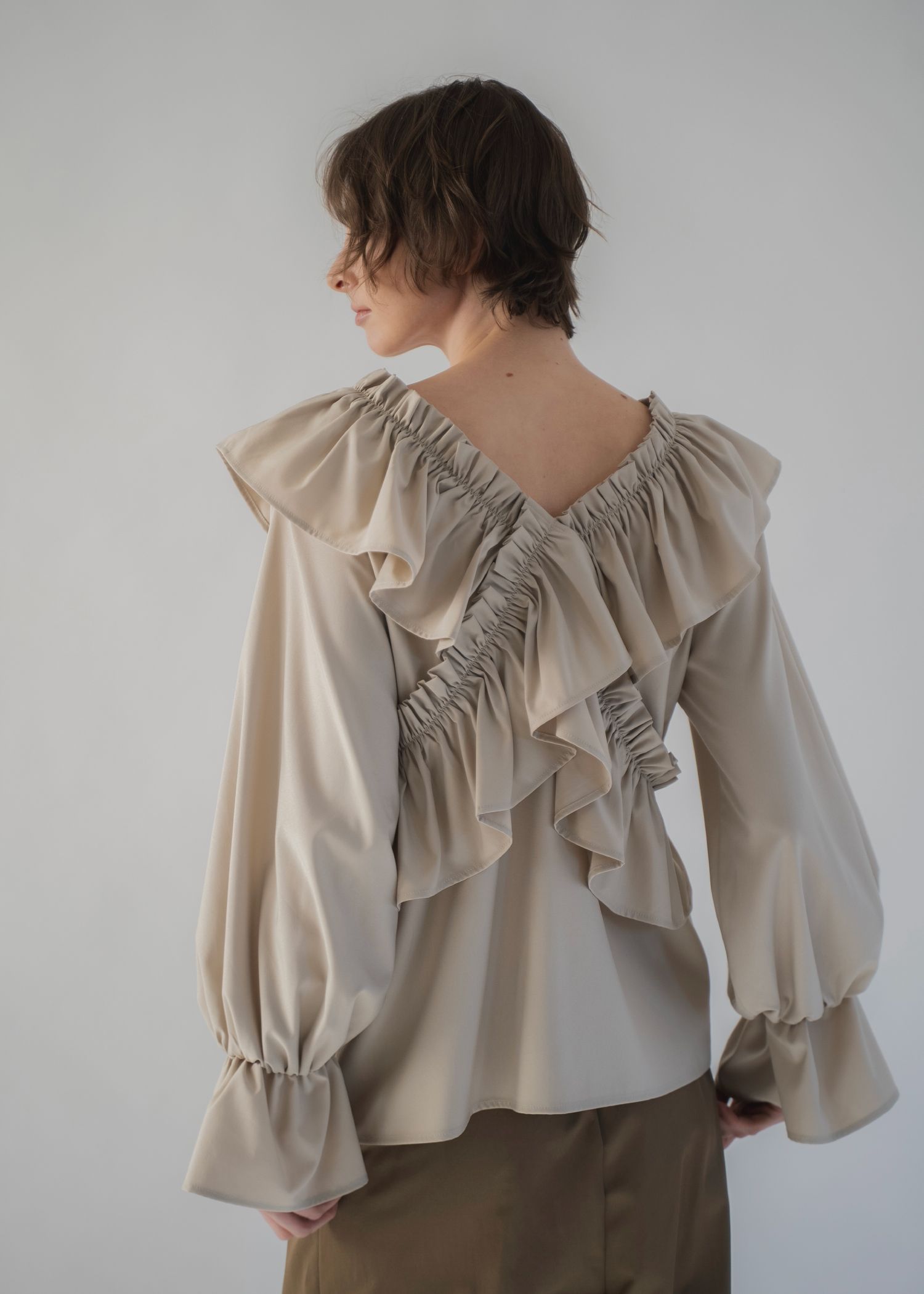 frill cross asymmetry BL