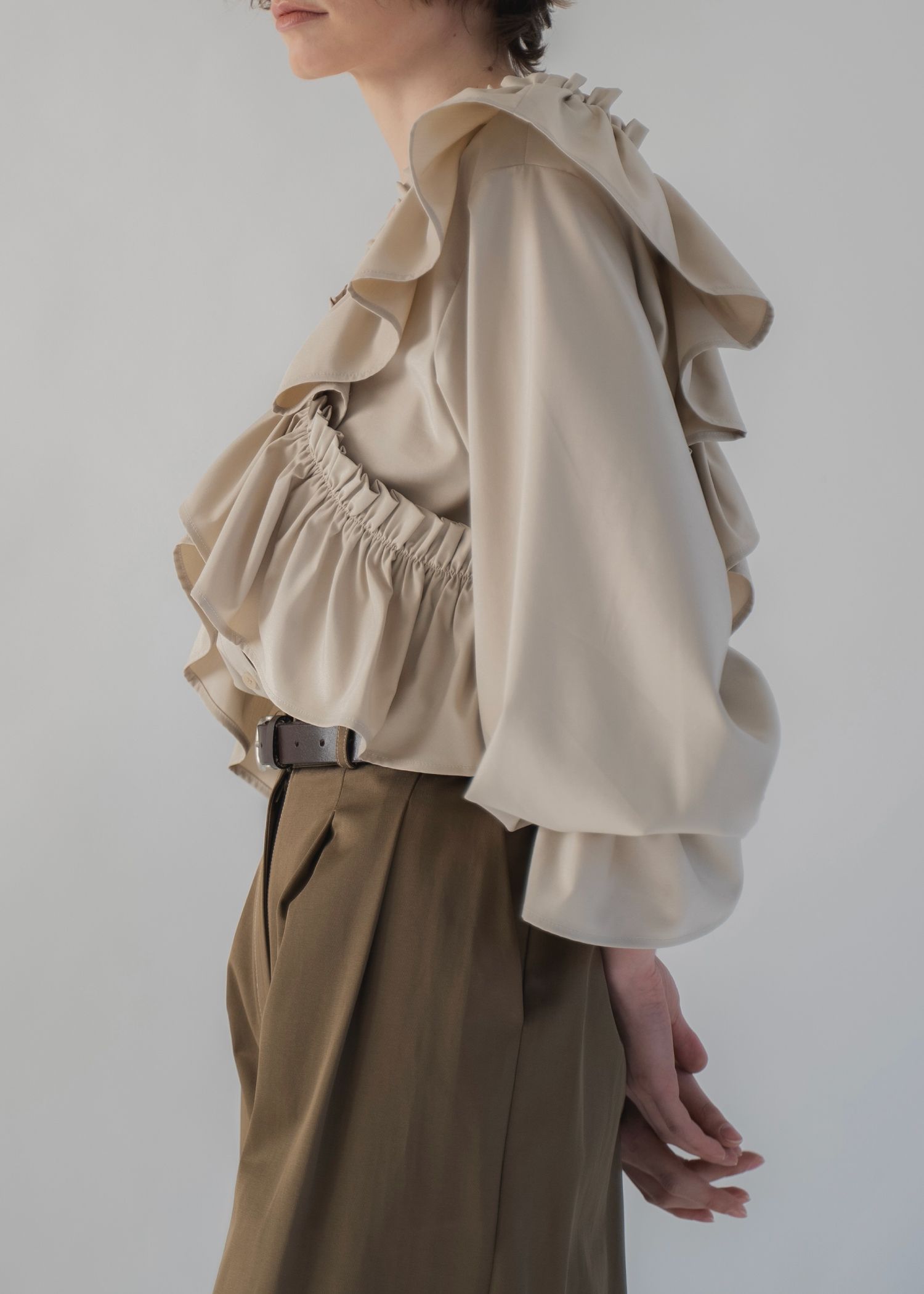 frill cross asymmetry BL