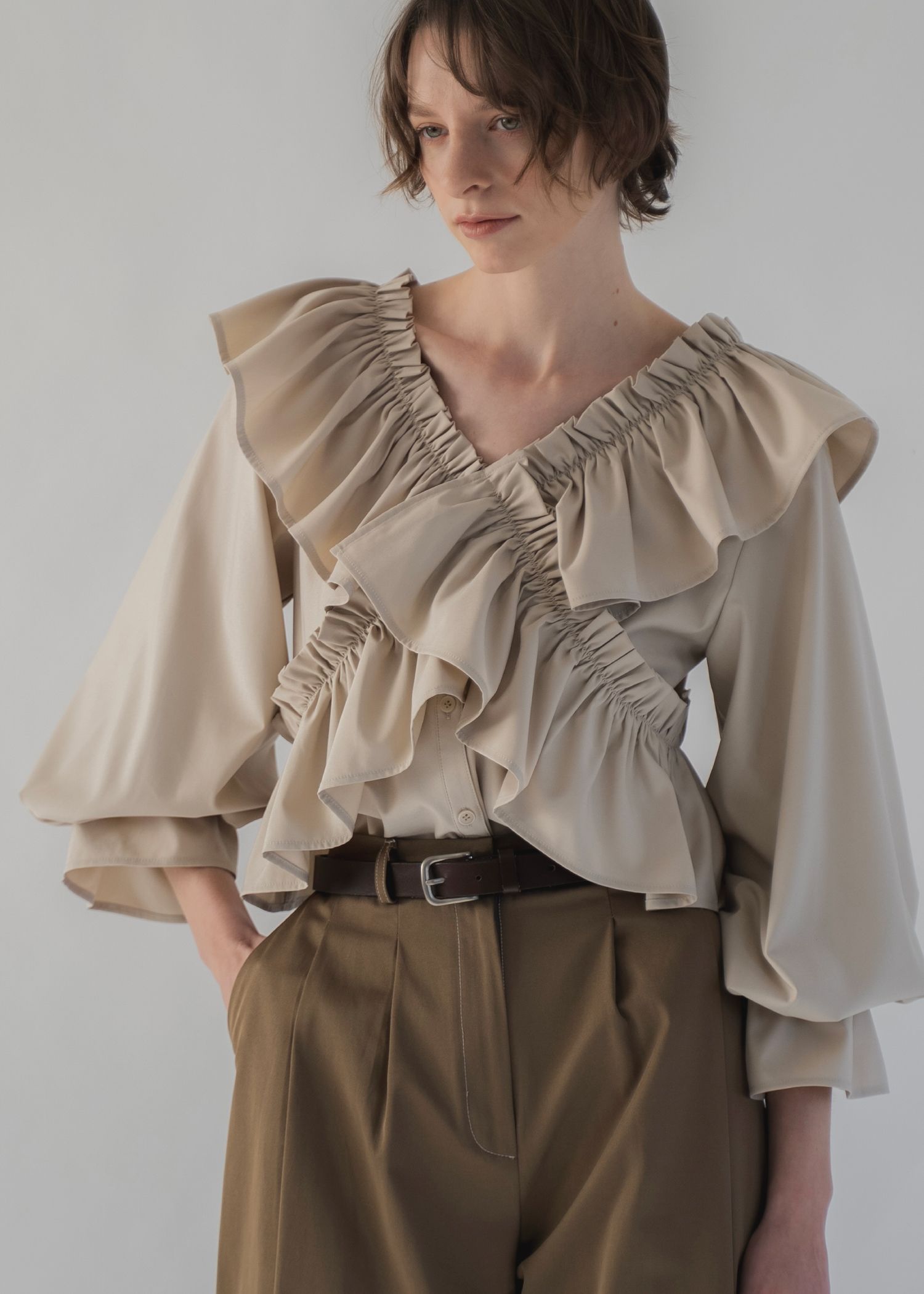 frill cross asymmetry BL