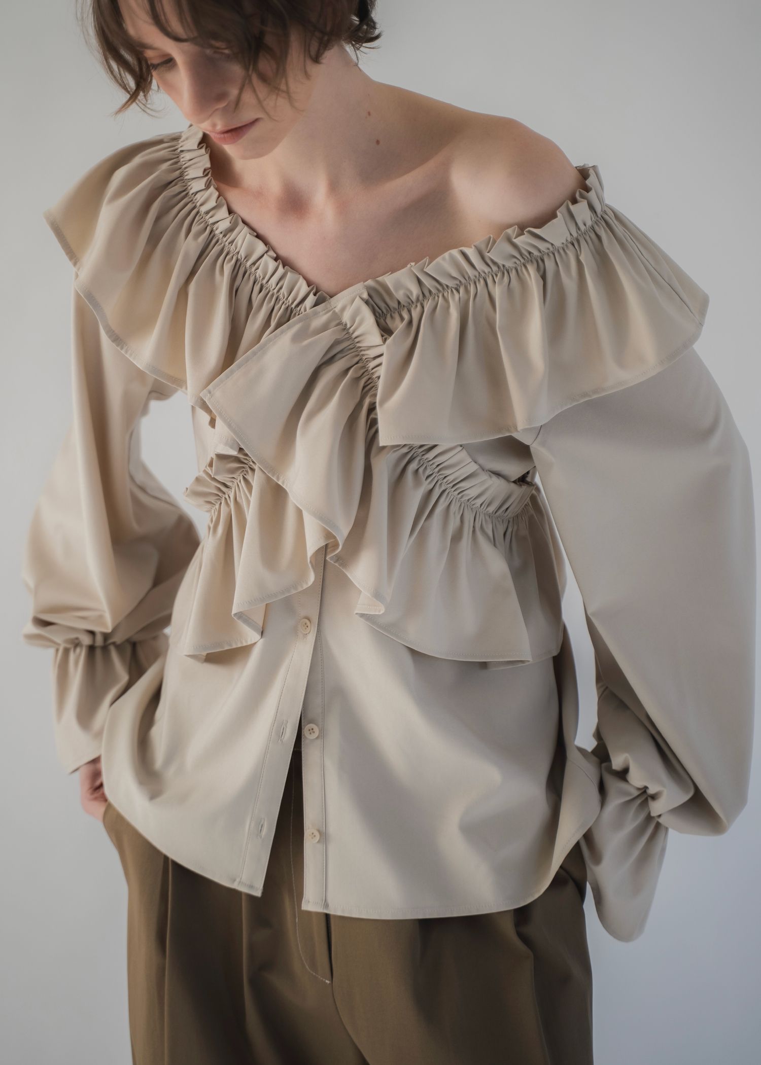 frill cross asymmetry BL