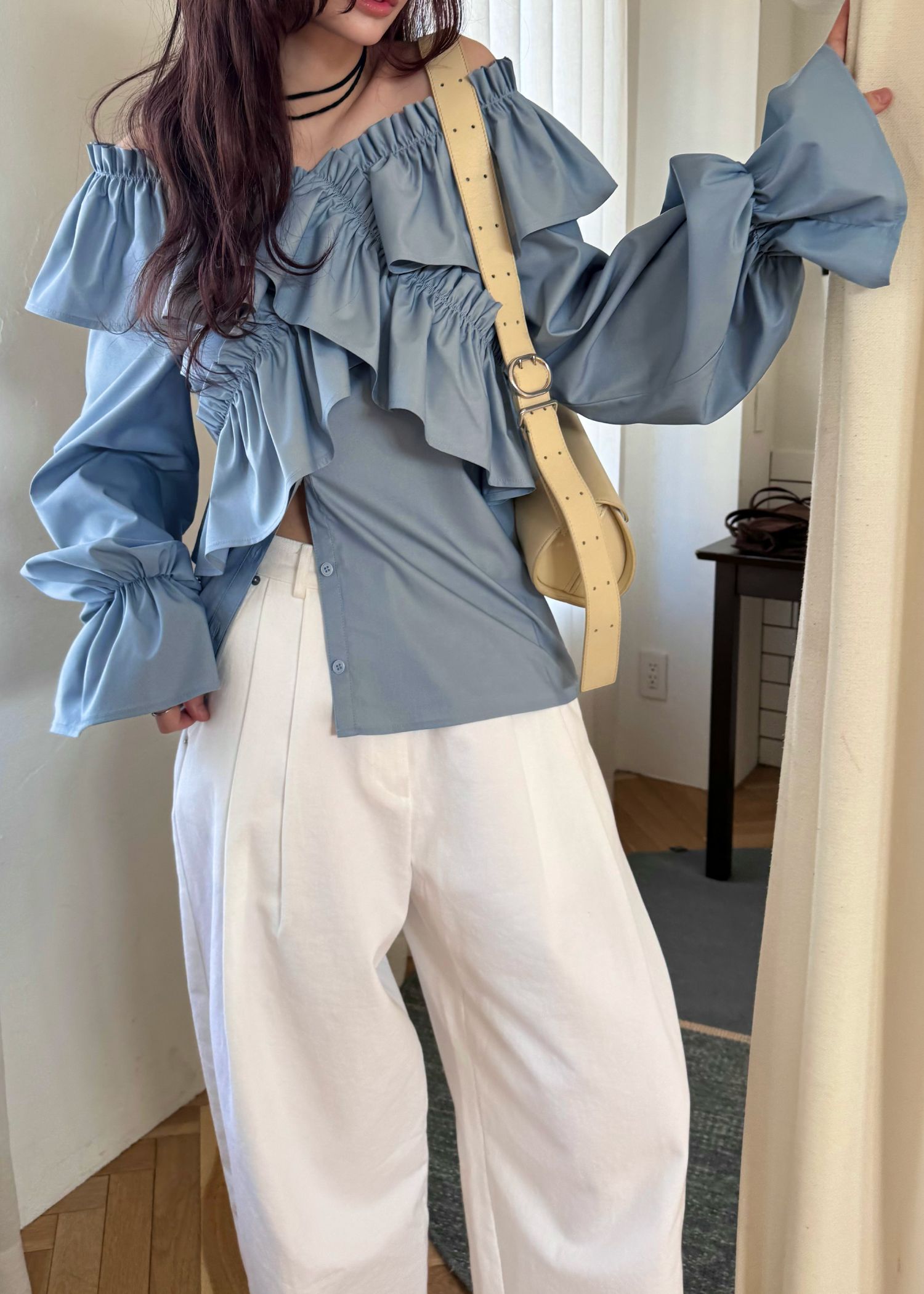 frill cross asymmetry BL