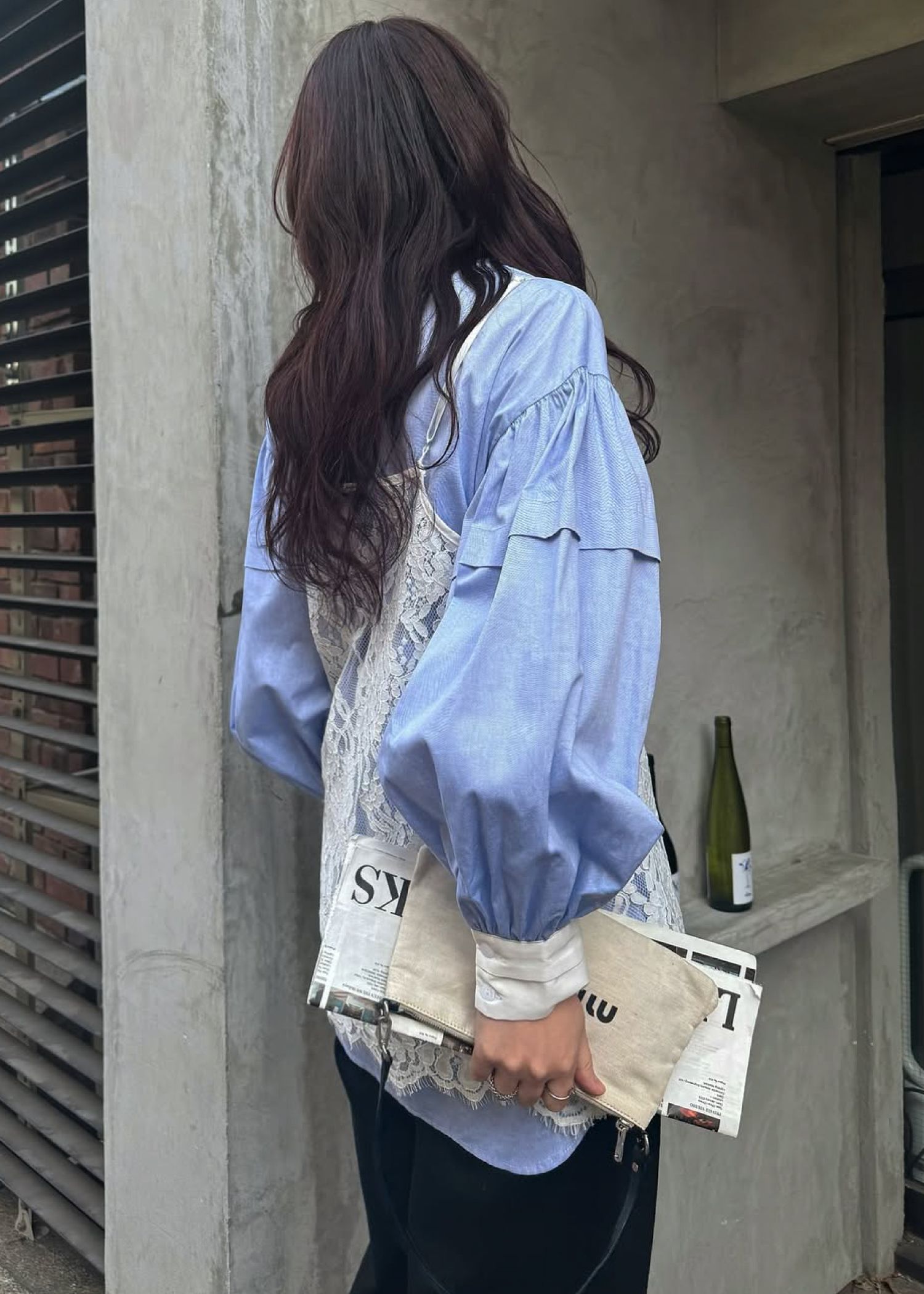 scallop lace finely camisole