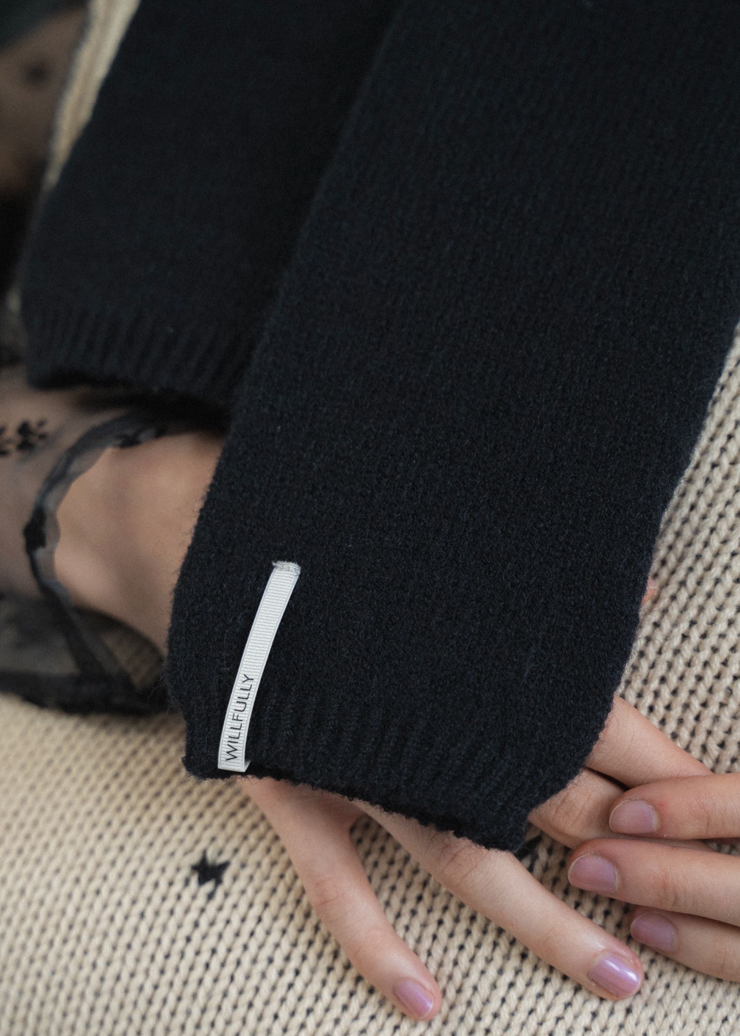 fingerless long gloves