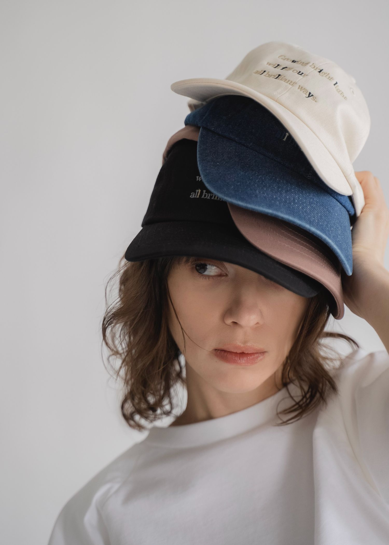 message embroidery cotton CAP